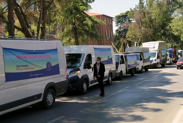 SEYYAR PAZAR, KARŞIYAKA VE BORNOVA'YA DA GELDİ