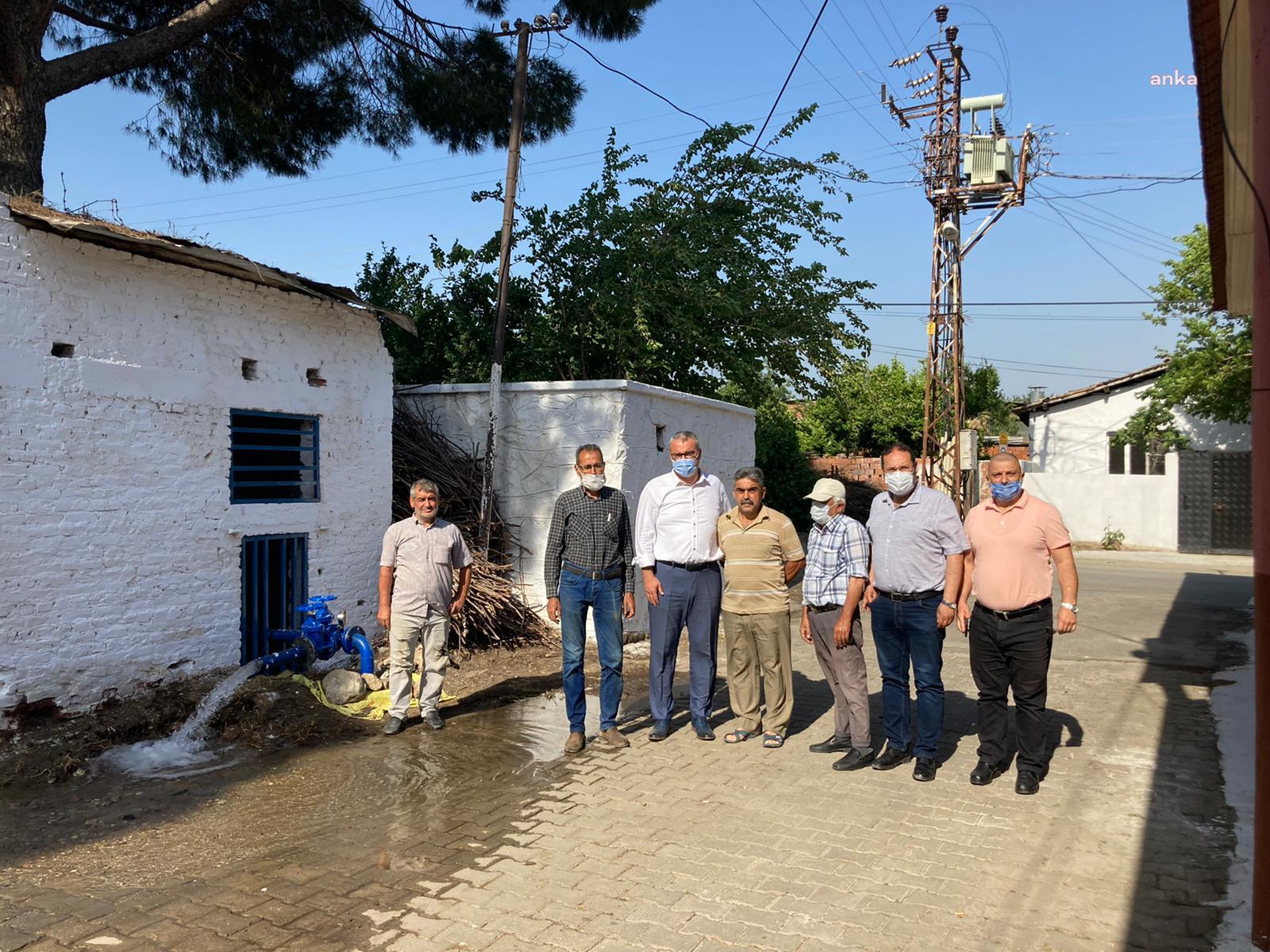 AYDIN BÜYÜKŞEHİR, KURUMAK ÜZERE OLAN ÜRÜNLERE CAN SUYU VERDİ
