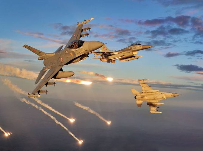 MSB: 18 PKK'LI TERÖRİST HAVA OPERASYONUYLA ETKİSİZ HALE GETİRİLDİ