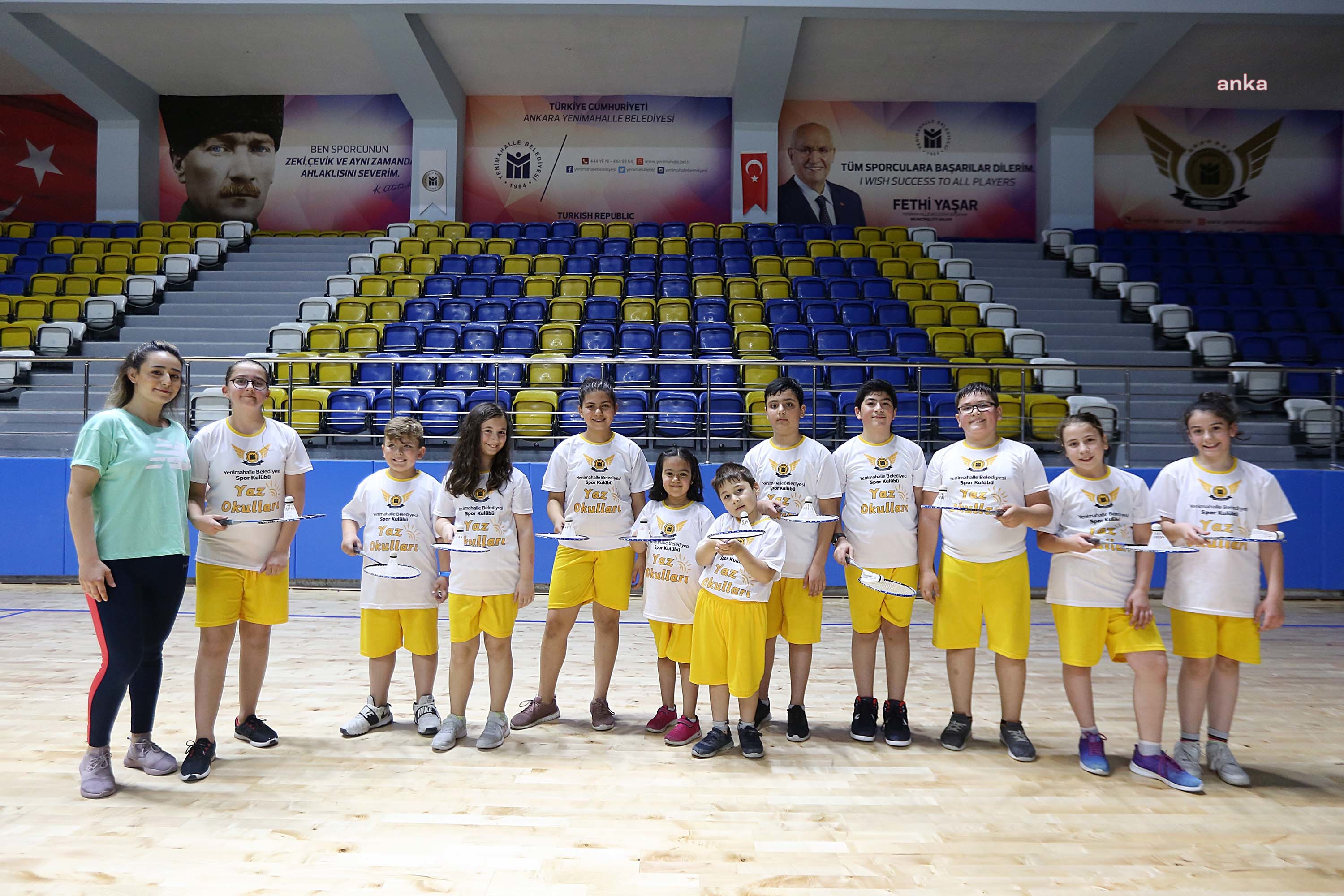 YENİMAHALLE’DE SPOR TESİSLERİ NORMALLEŞMEYE HAZIR