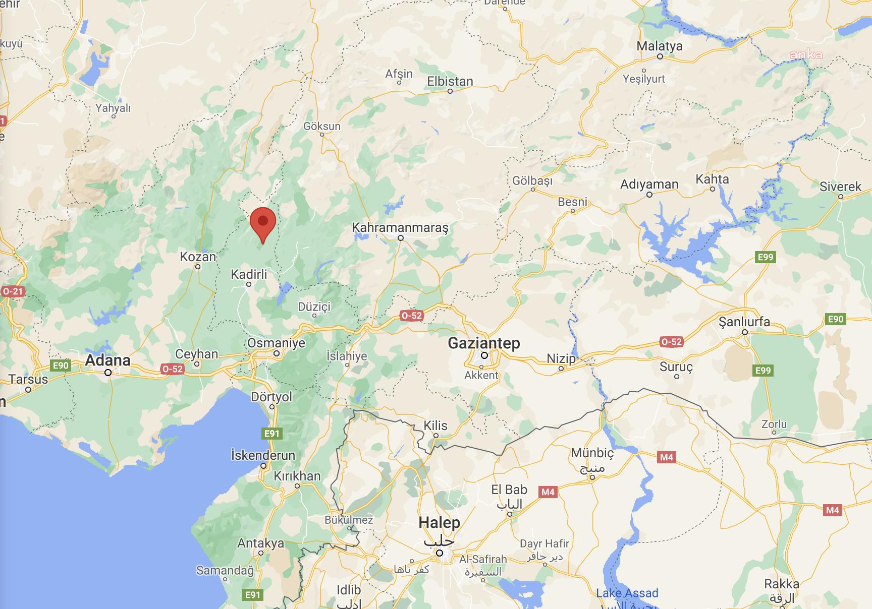 OSMANİYE'DE DEPREM