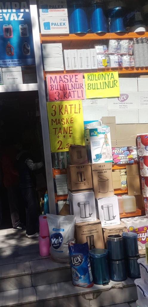 BEŞ BİN MASKEYE EL KONULDU