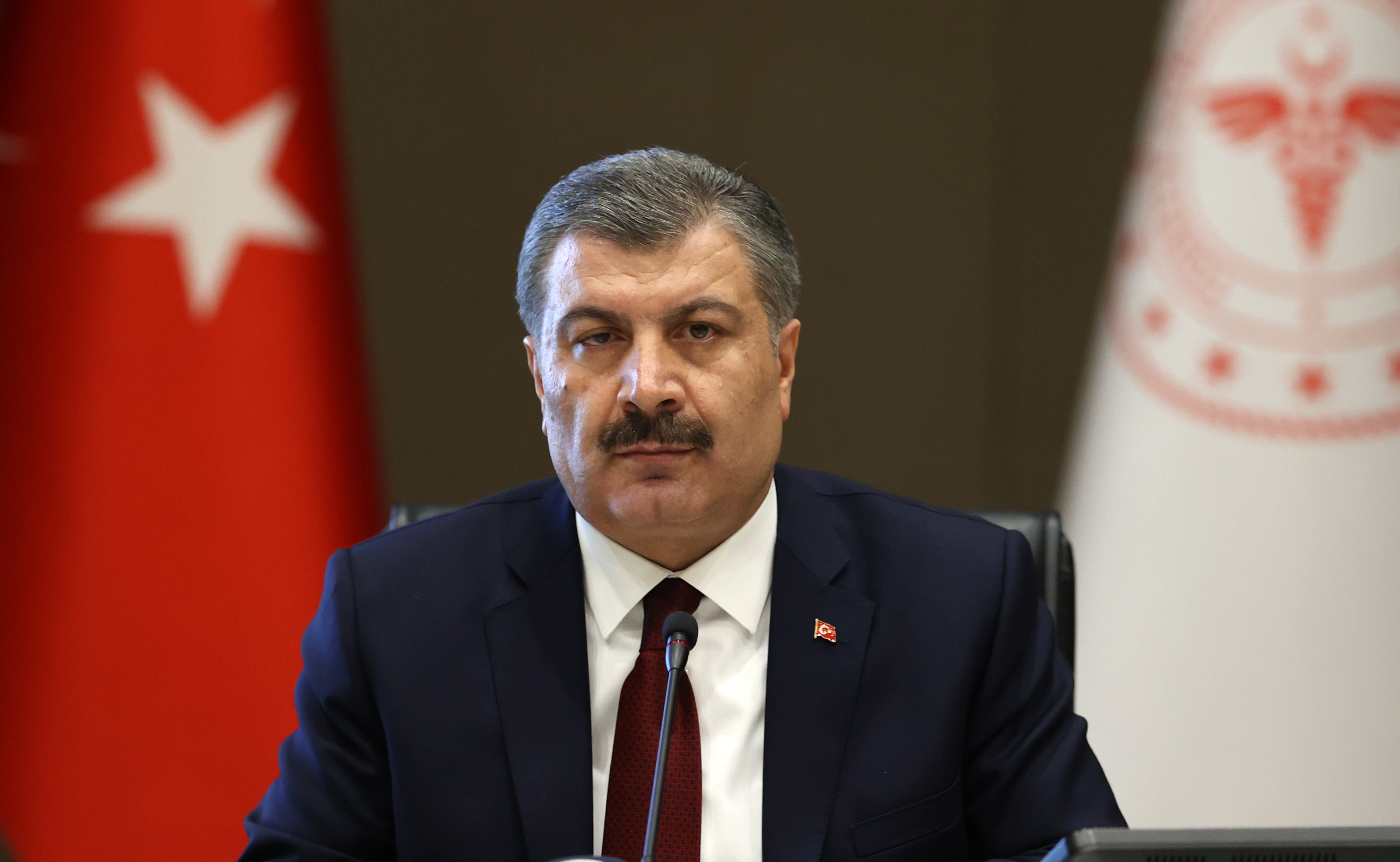 BAKAN KOCA 3 İLİN KORONAVİRÜS HARİTASINI PAYLAŞTI