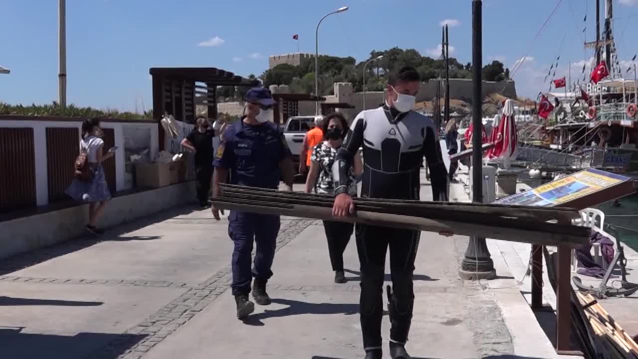 DENİZDEN KLOZET ÇIKTI