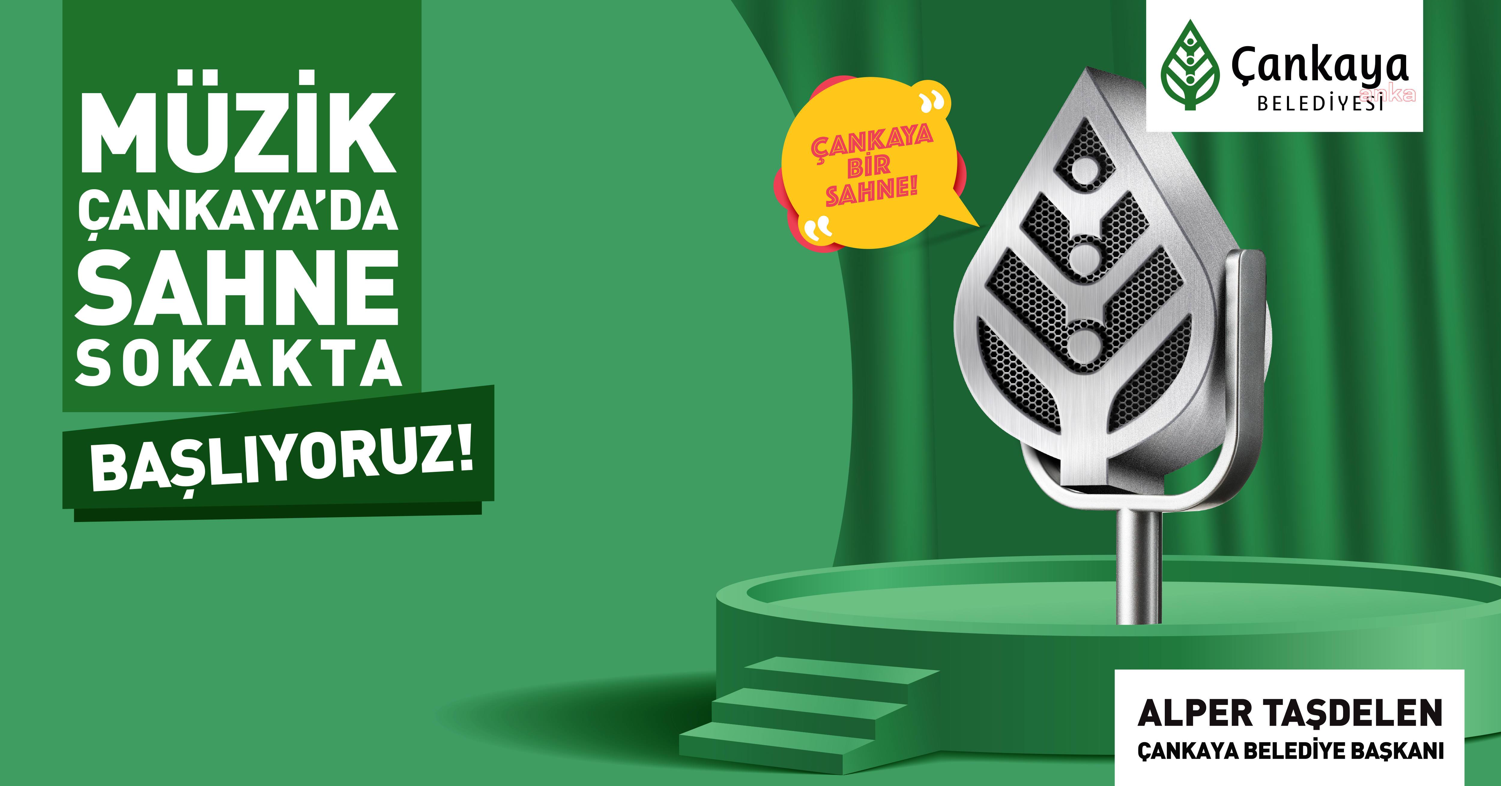 ÇANKAYA’DAN MÜZİK EMEKÇİLERİNE DESTEK