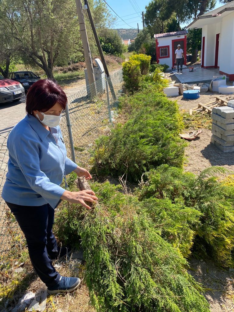 KARABURUN'DA BELEDİYE TESİSLERİNE SALDIRI