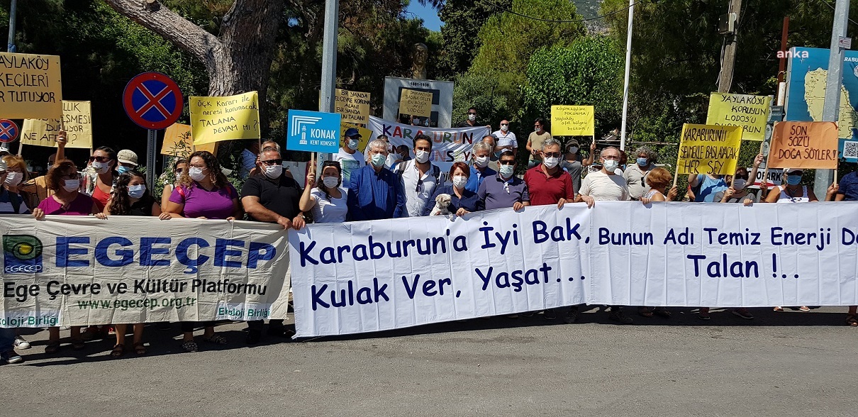 KARABURUN BELEDİYE BAŞKANI ERDOĞAN: "SİVİL TOPLUMUN RES ZAFERİNİ ALKIŞLIYORUZ"