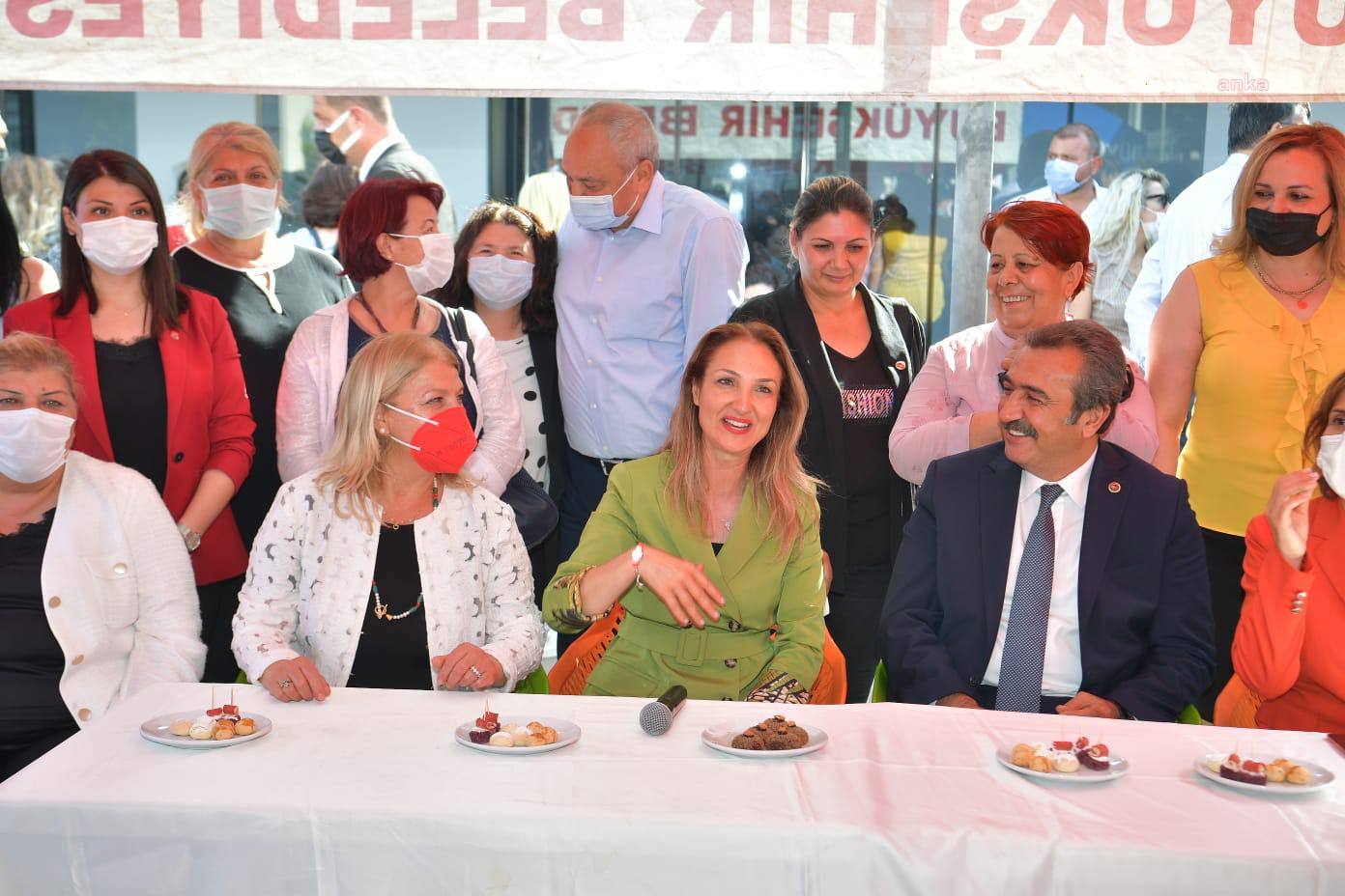 CHP KADIN KOLLARI BAŞKANI NAZLIAKA ÇUKUROVA'DA