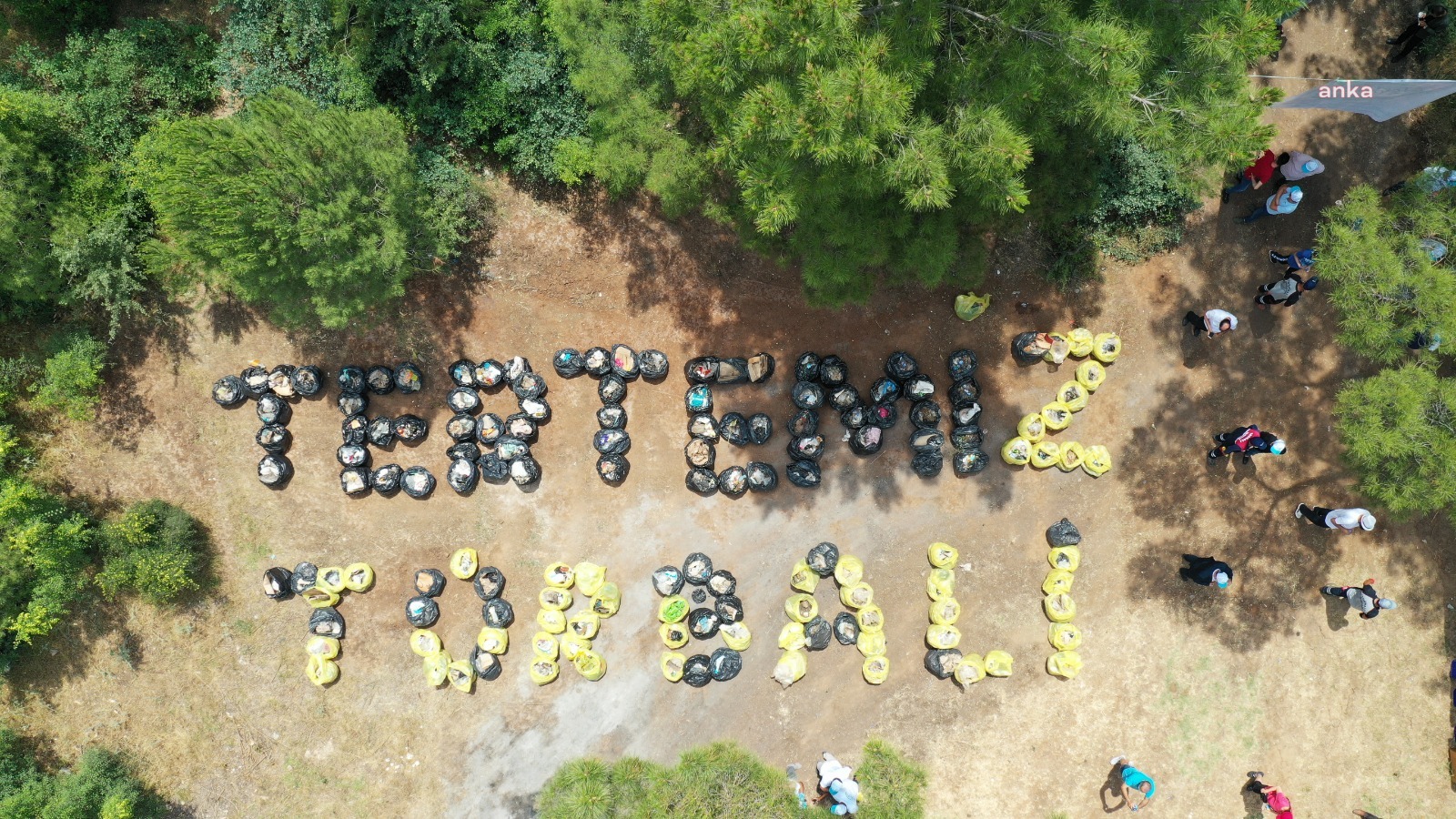 TORBALI'DA 20 TON ÇÖP TOPLANDI