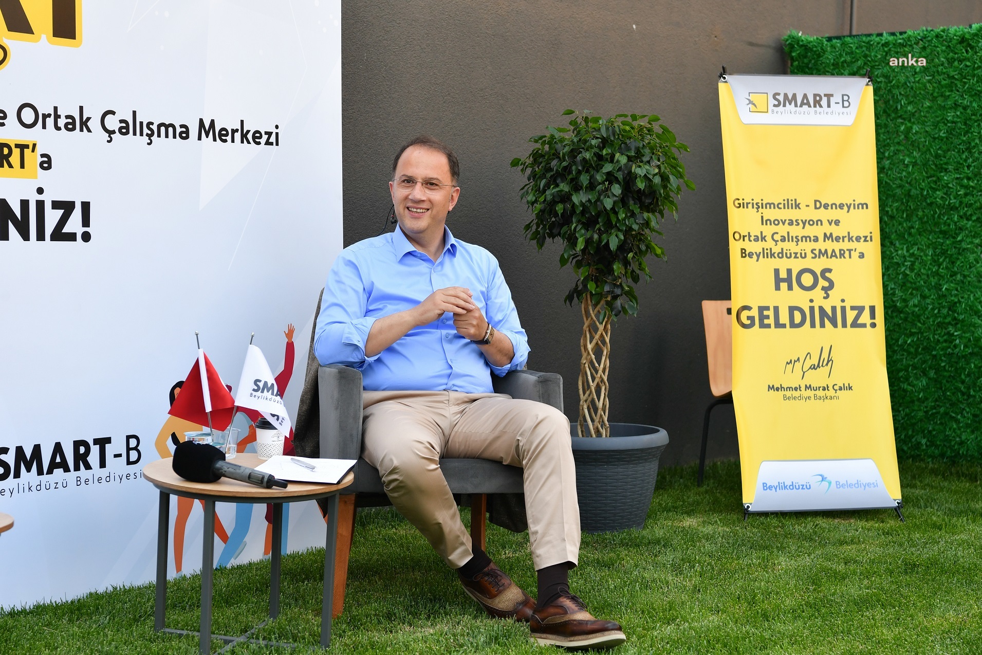 BEYLİKDÜZÜ BELEDİYE BAŞKANI ÇALIK, SMART'TA GENÇLERLE BULUŞTU