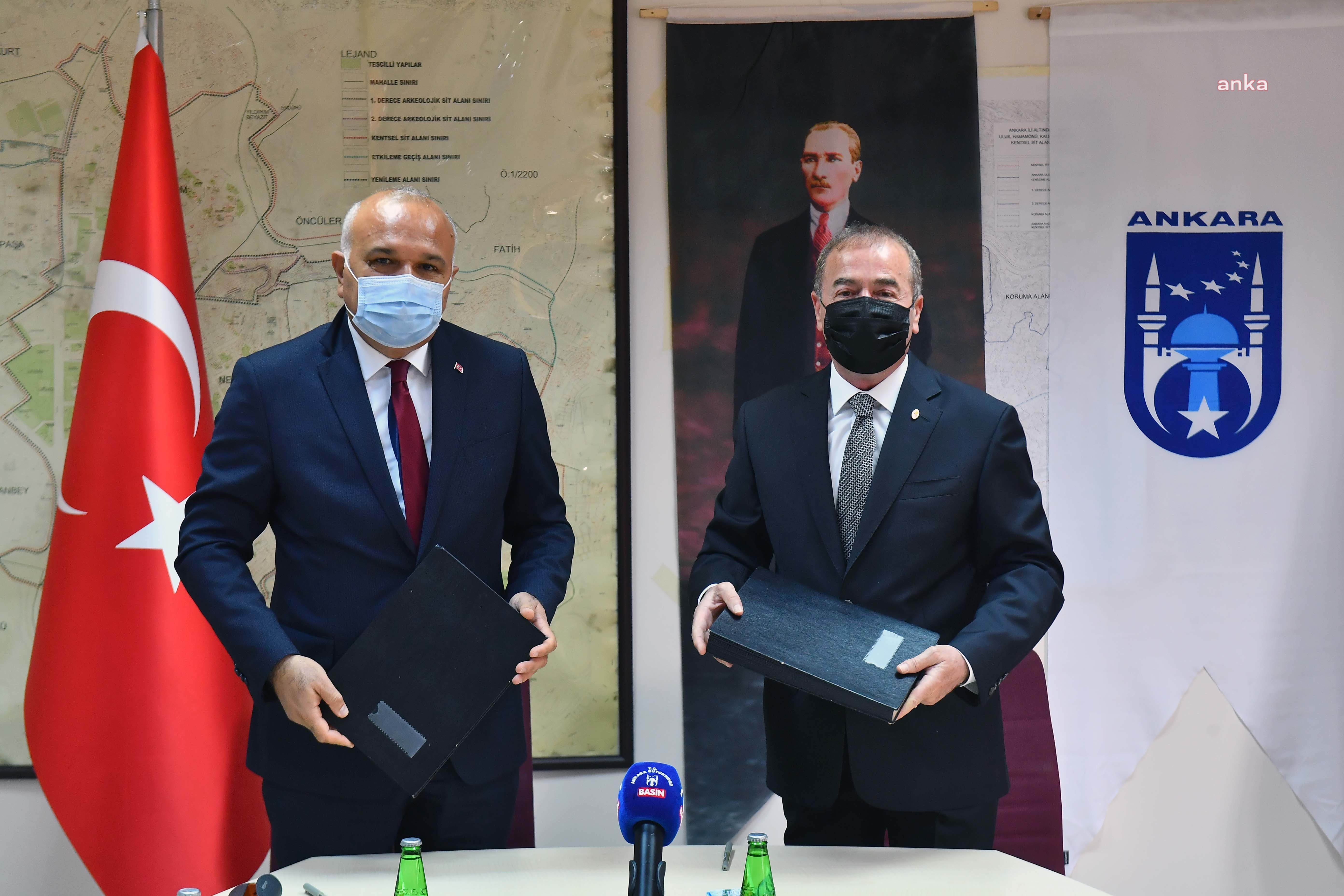 ANKARA'DA KÜLTÜR VARLIKLARININ KORUNMASI İÇİN İŞ BİRLİĞİ
