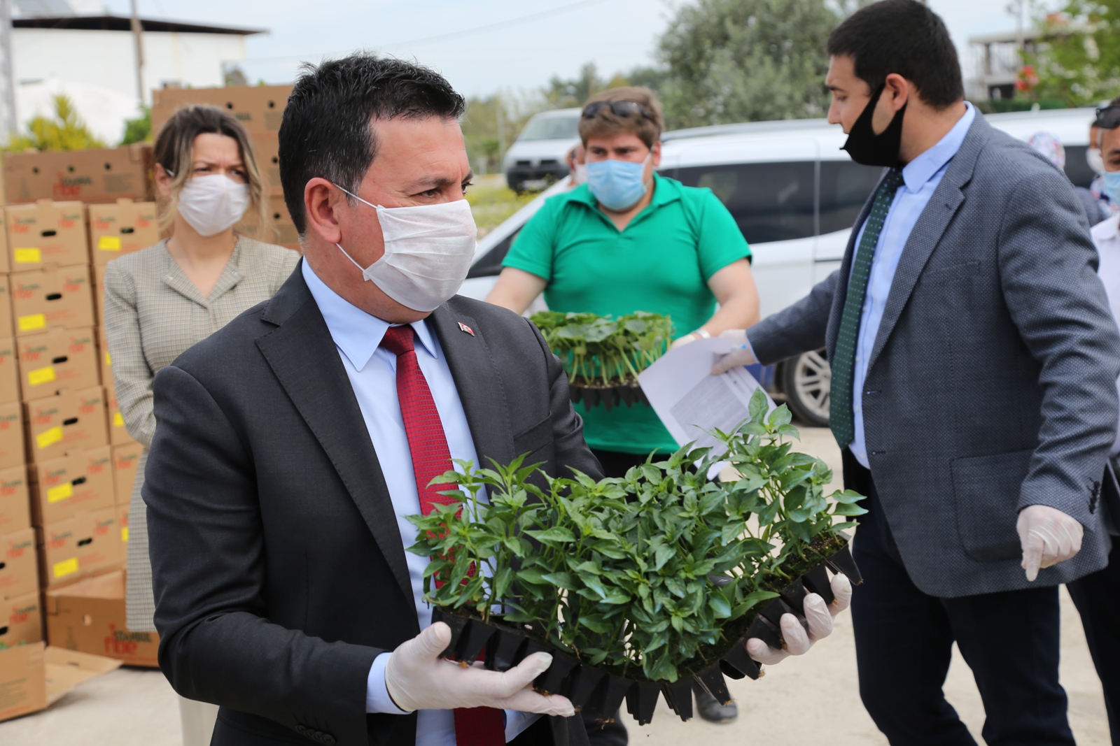 BODRUM BELEDİYESİ'NİN COVID-19 TARIM ACİL EYLEM PLANINDA İLK ADIM TAMAM