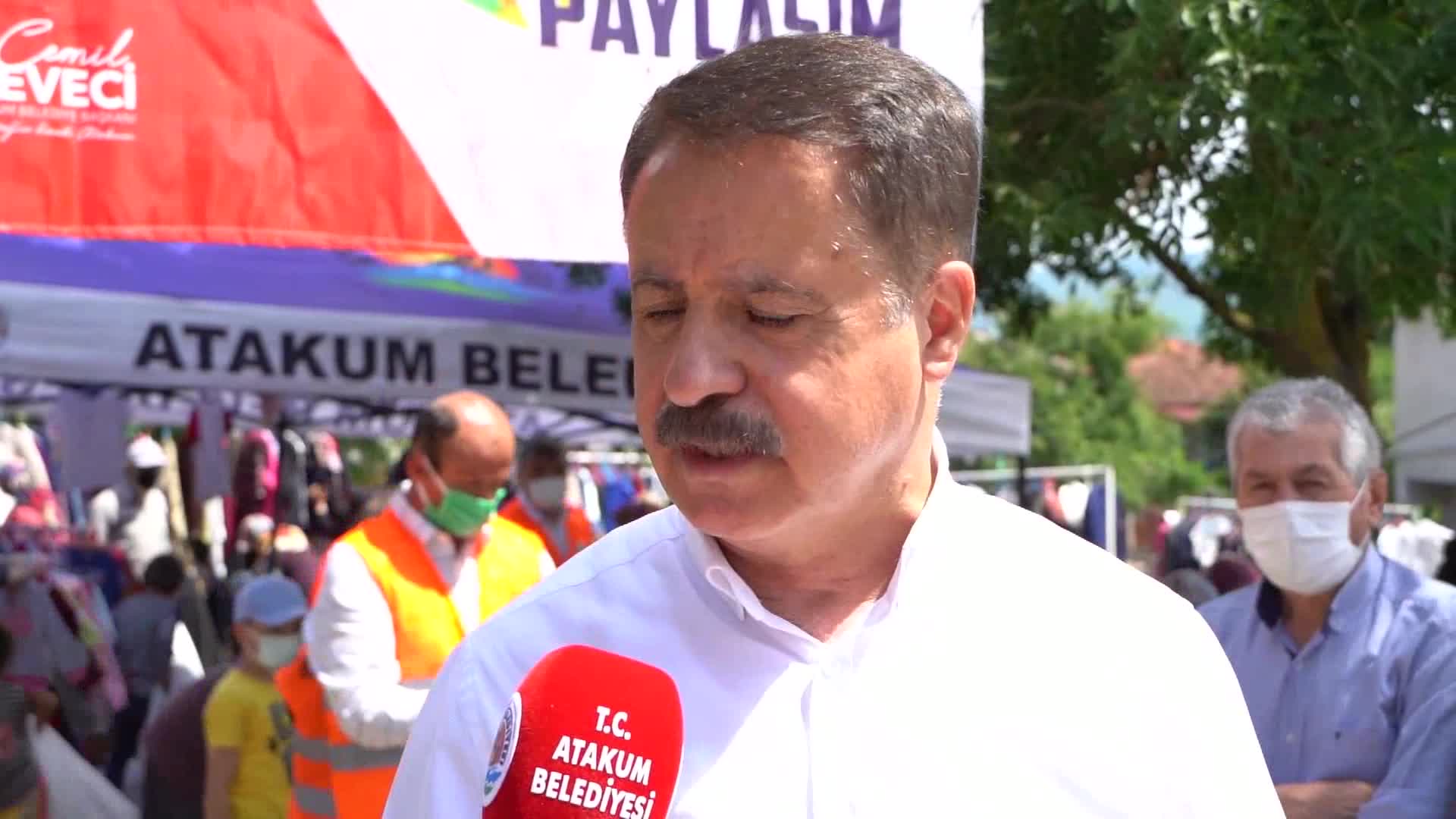 ATAKUM'DA DAYANIŞMA BÜYÜYOR