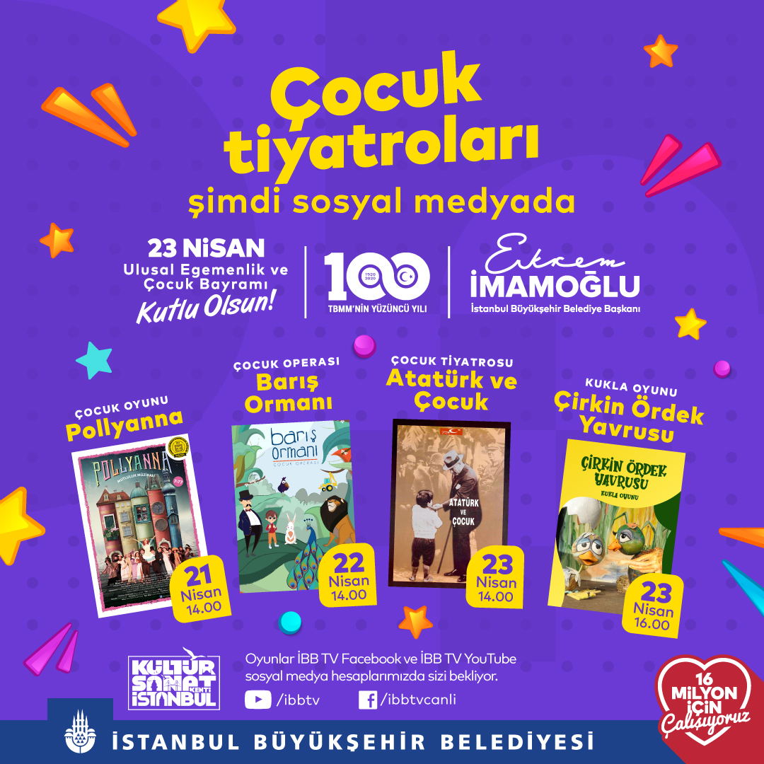 23 NİSAN ETKİNLİKLERİ BU YIL DİJİTAL ORTAMDA KUTLANIYOR
