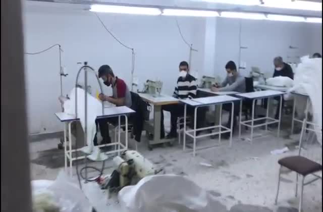 İSTANBUL’DA TULUM VE MASKE ÜRETEN YERLERE BASKIN