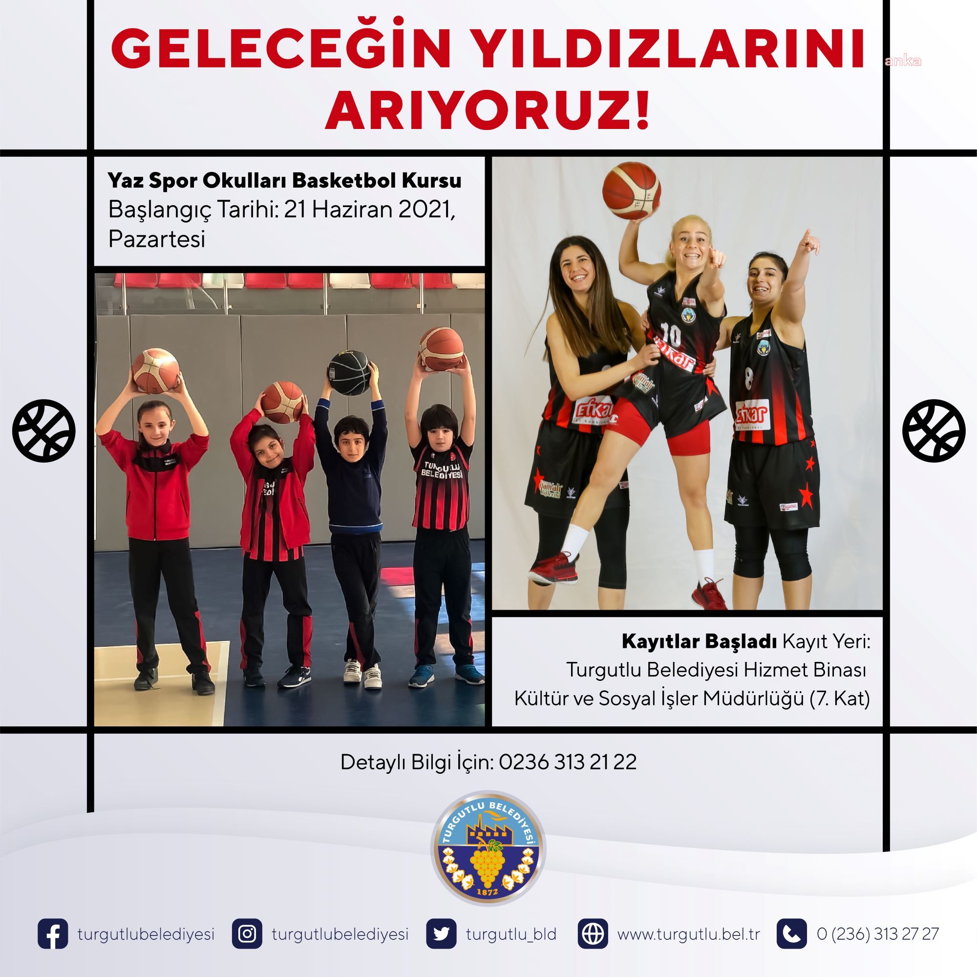 TURGUTLU BELEDİYESİ GELECEĞİN YILDIZ SPORCULARINI YETİŞTİRİYOR