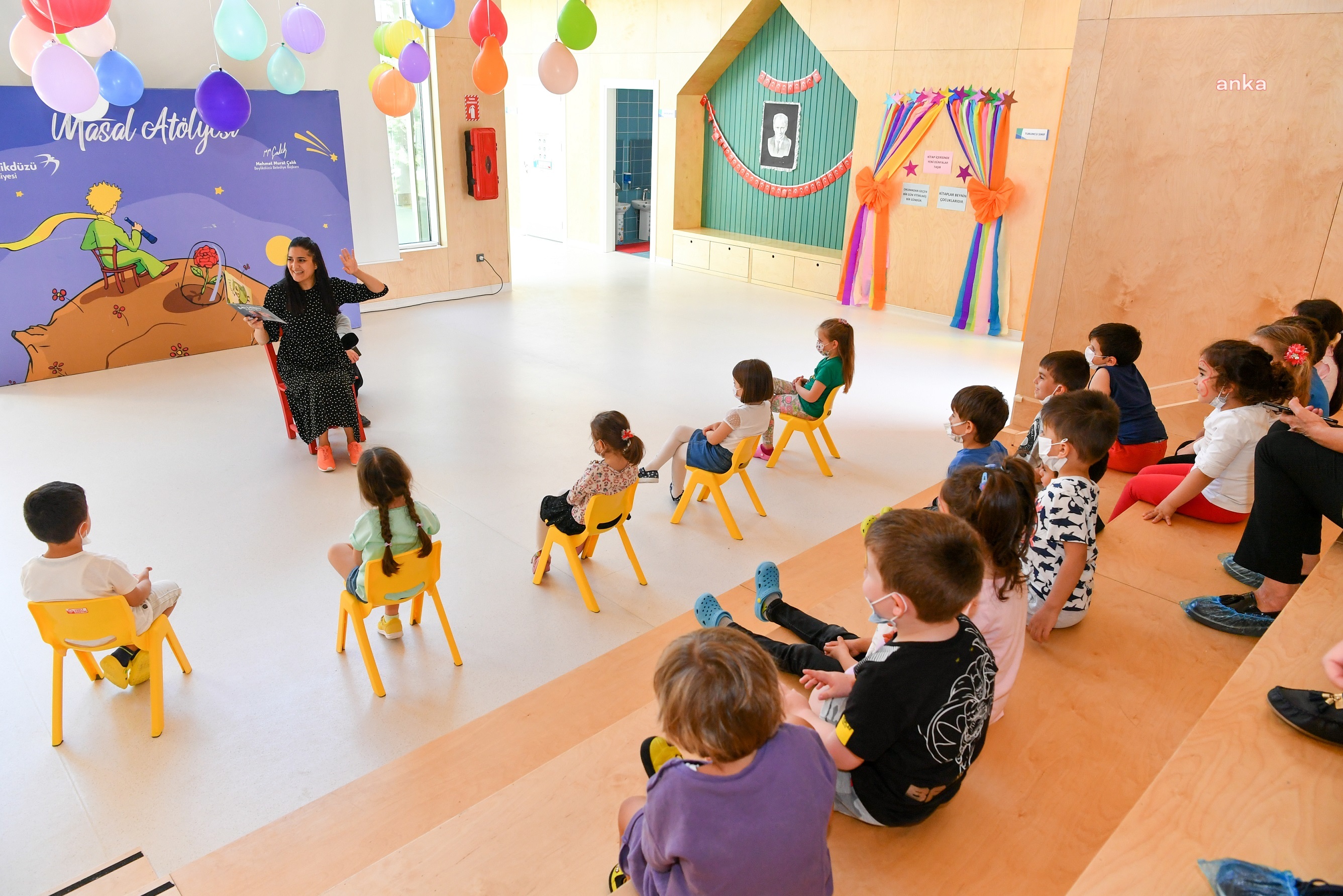 BEYLİKDÜZÜ BELEDİYESİ'NDEN ÇOCUKLAR İÇİN MASAL ATÖLYESİ
