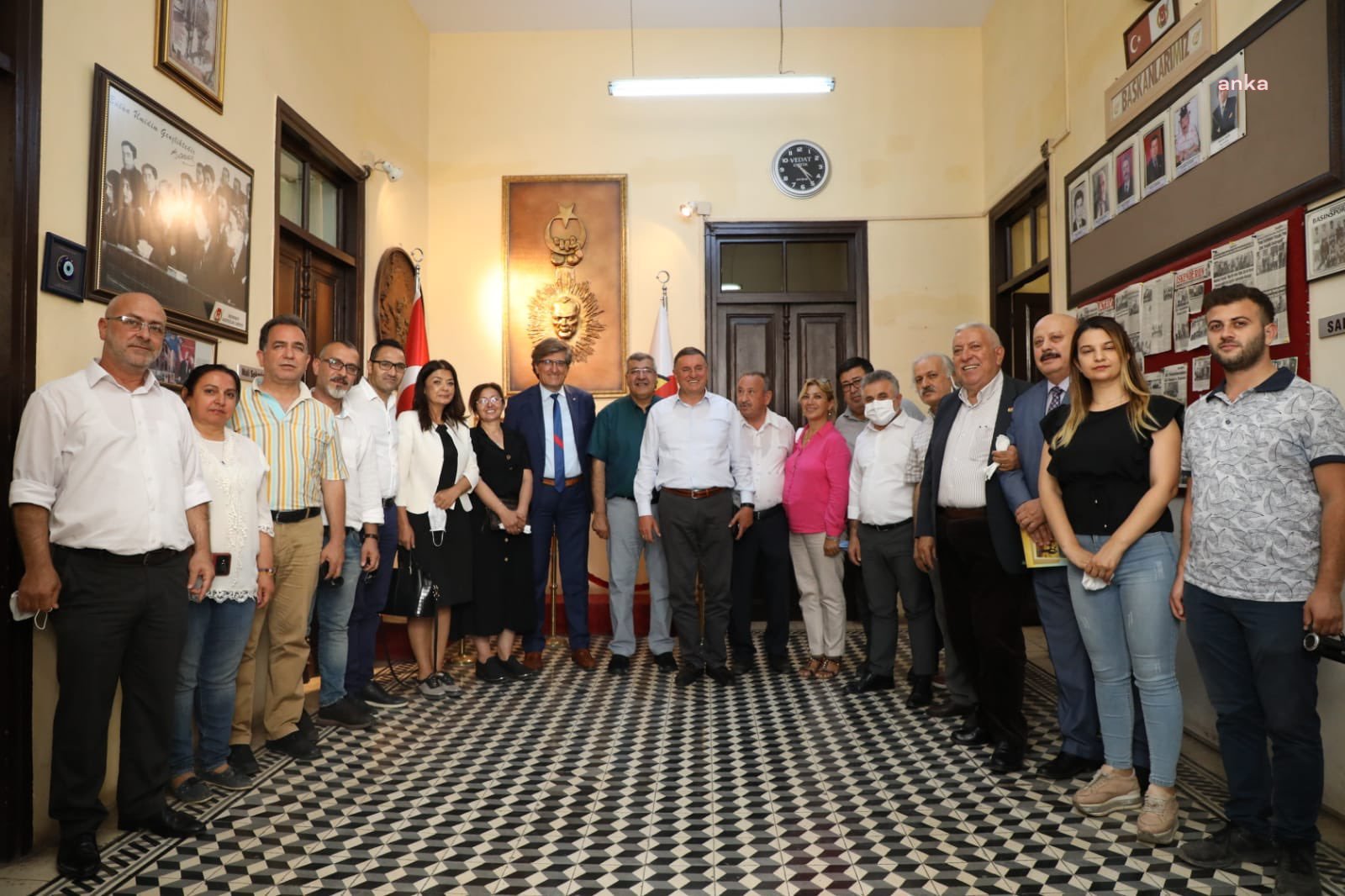 HATAY BELEDİYE BAŞKANI SAVAŞ, İSKENDERUN GAZETECİLER CEMİYETİ’Nİ ZİYARET ETTİ