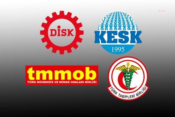 DİSK-KESK-TMMOB VE TTB'DEN, HDP SALDIRISINA İLİŞKİN "OMUZ OMUZA" DAYANIŞMA ÇAĞRISI