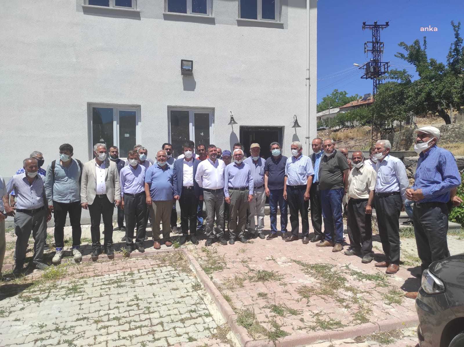 CHP’Lİ AĞBABA VE TUTTERE MALATYA’DA: MADEN OCAĞI ÖLDÜRÜYOR