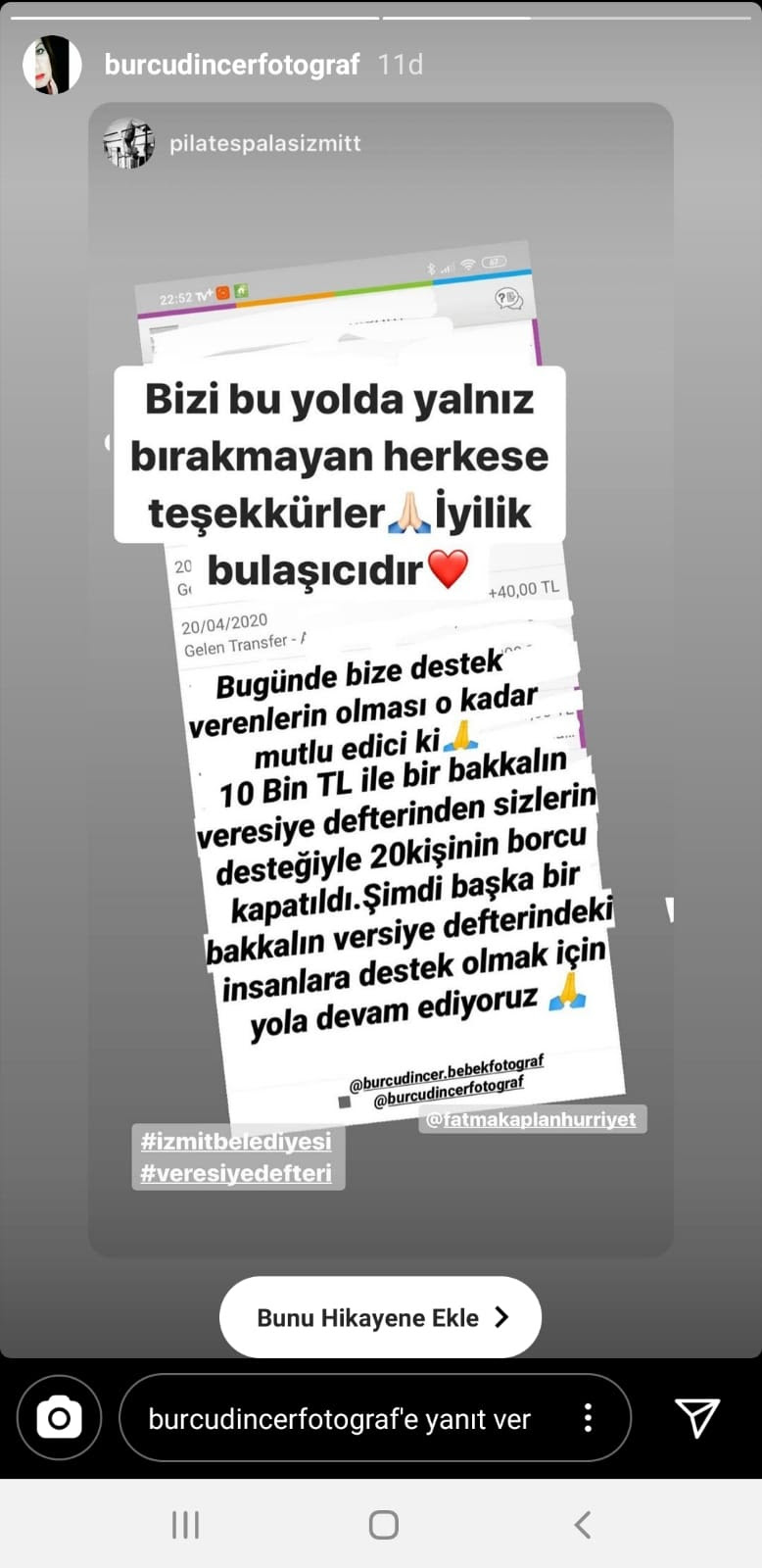 BAŞKENT'TEN İZMİT'E BULAŞAN İYİLİK HIZLA YAYILIYOR