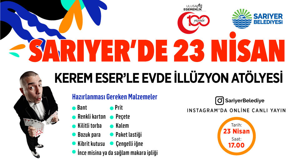 SARIYER'DE 100.YIL COŞKUSU EVLERDEN TAŞACAK