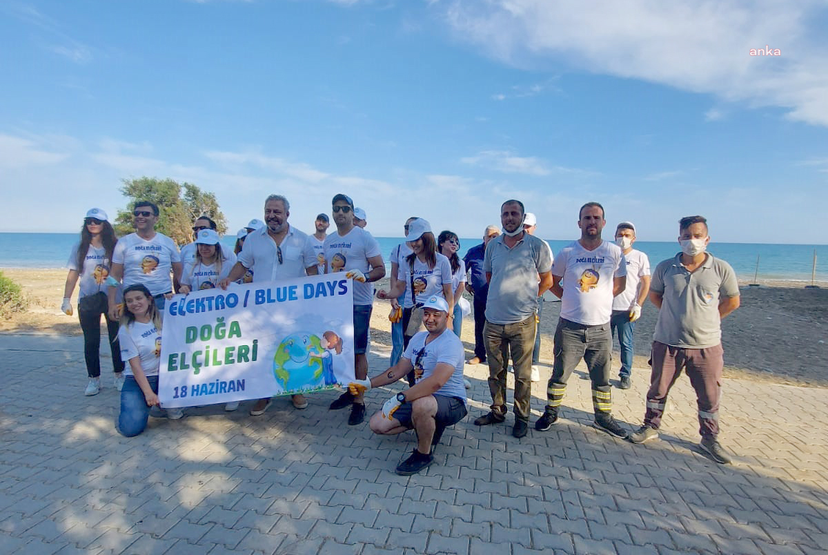 DOĞA ELÇİLERİ, MEZİTLİ SAHİLLERİNDE TEMİZLİK YAPTI