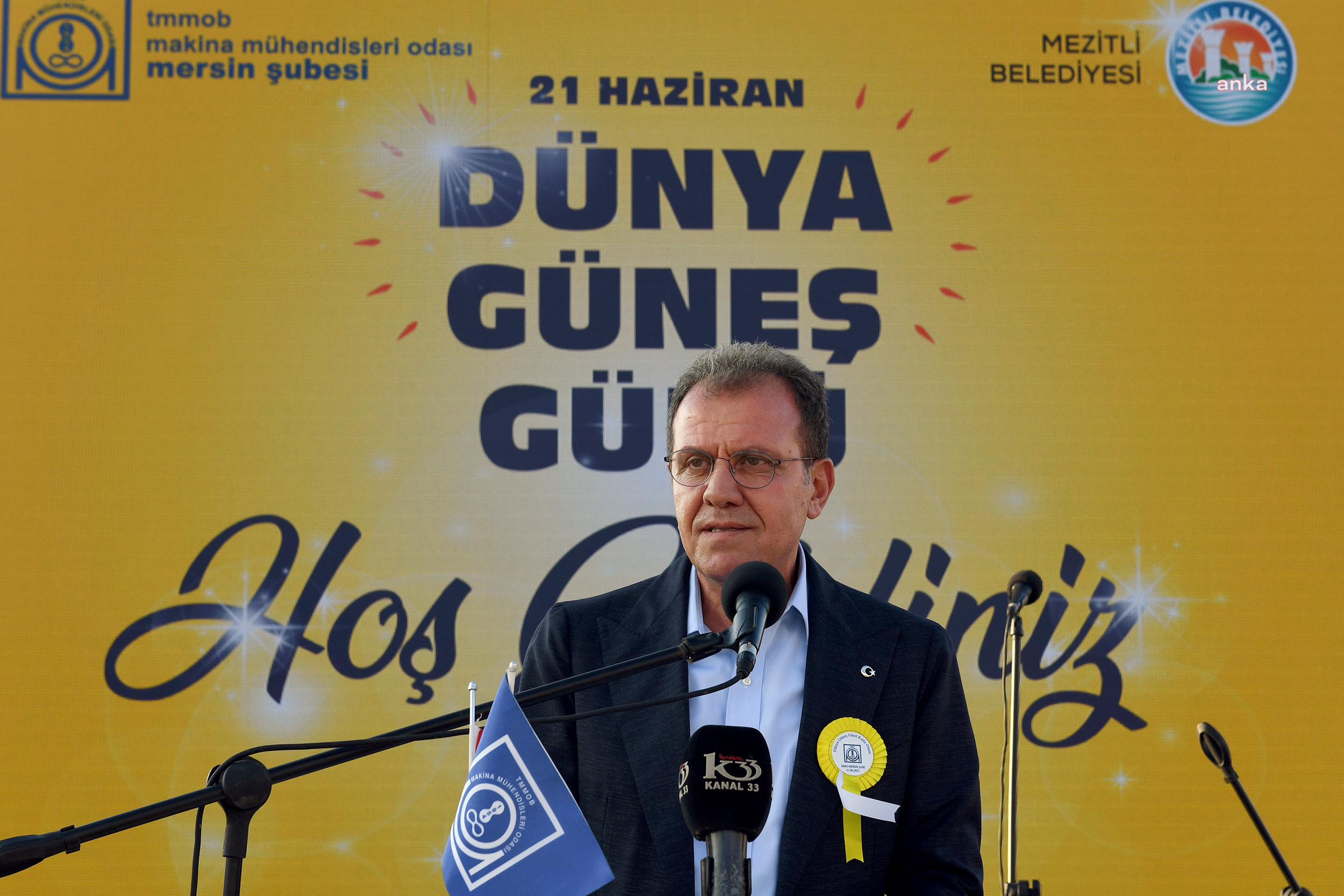 VAHAP SEÇER, DÜNYA GÜNEŞ GÜNÜ ETKİNLİĞİNE KATILDI