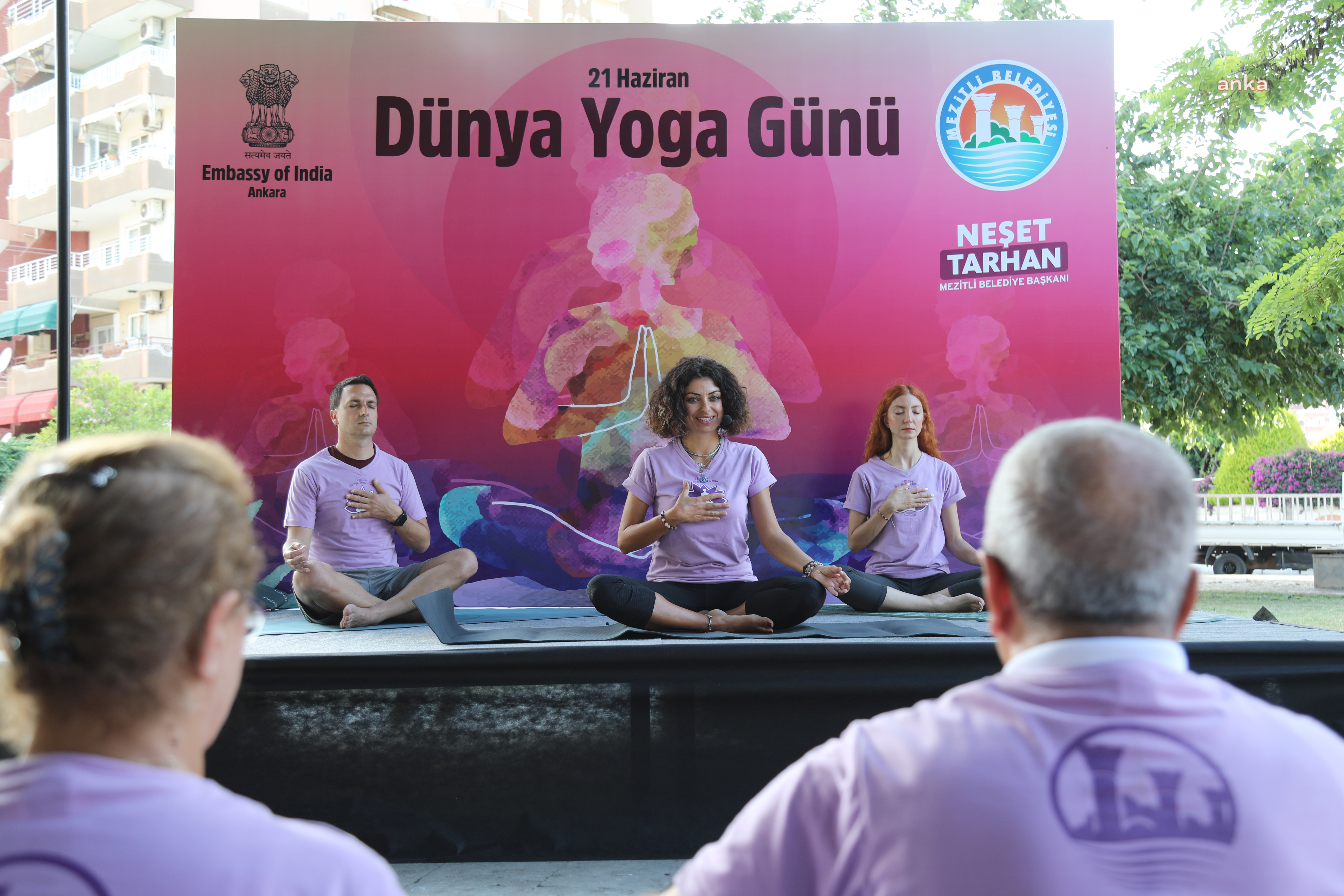 ULUSLARARASI YOGA GÜNÜ MEZİTLİ’DE KUTLANDI