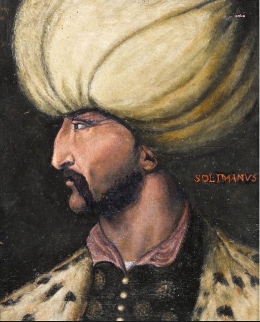 İBB’YE BAĞIŞLANAN KANUNİ SULTAN SÜLEYMAN PORTRESİ SARAÇHANE YERLEŞKESİNDE