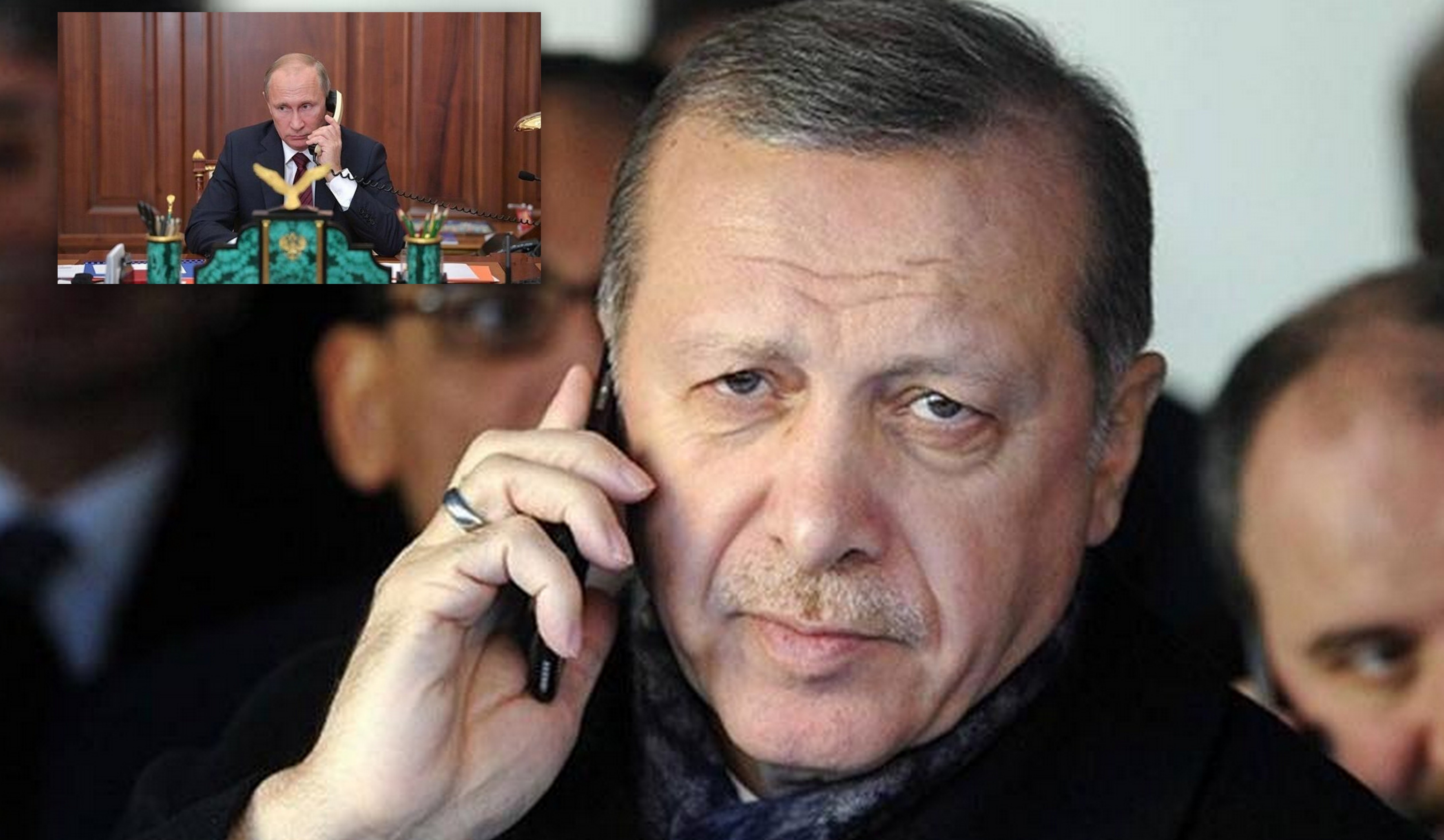 CUMHURBAŞKANI ERDOĞAN, PUTİN İLE GÖRÜŞTÜ