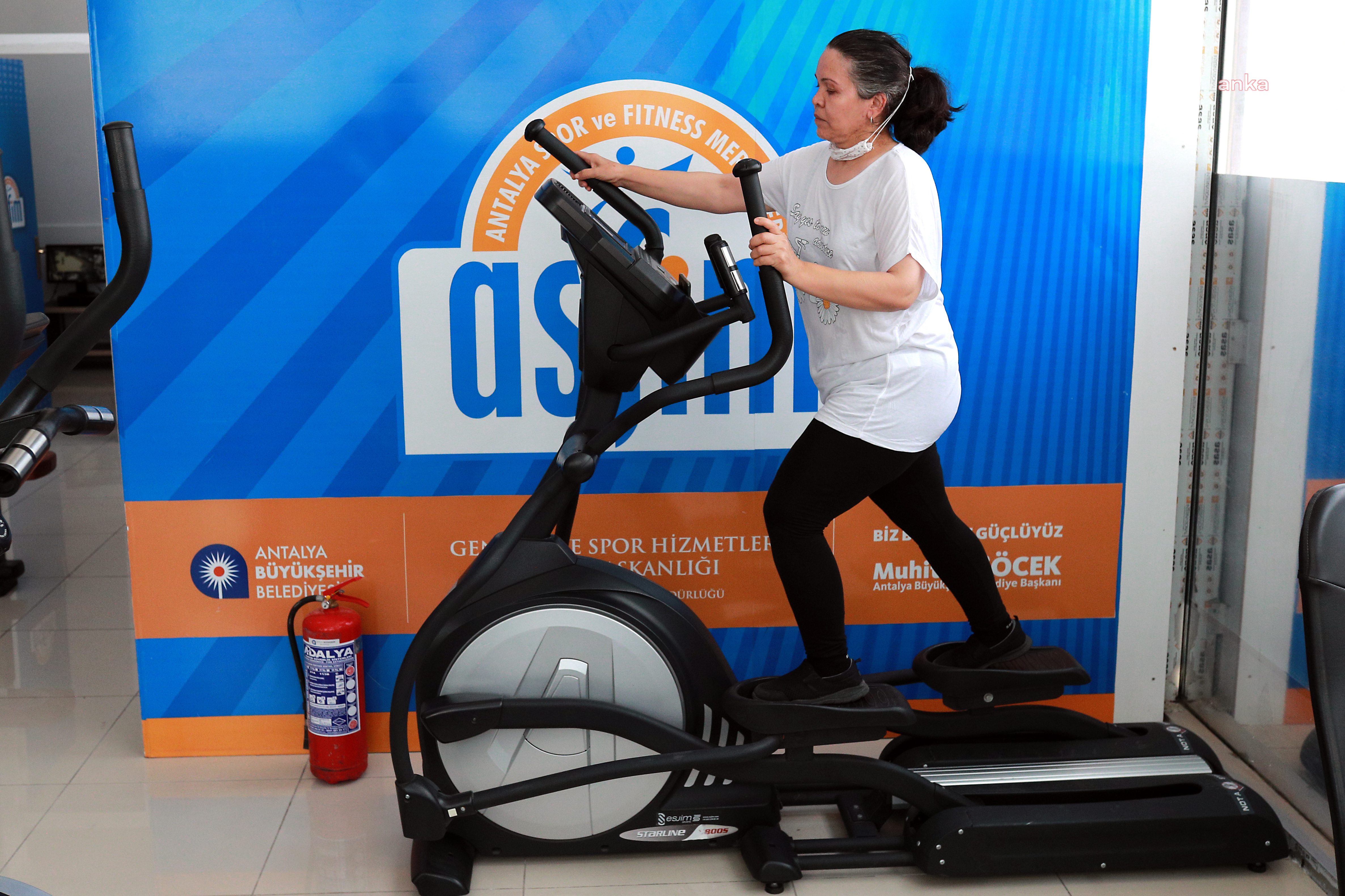ANTALYA BÜYÜKŞEHİR'İN SPOR VE FİTNESS MERKEZLERİ YENİDEN FAALİYETTE