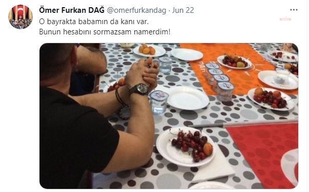 İYİ PARTİ'DEN, TÜRK BAYRAĞINI MASAYA SEREN GEBZE AKP’YE SUÇ DUYURUSU