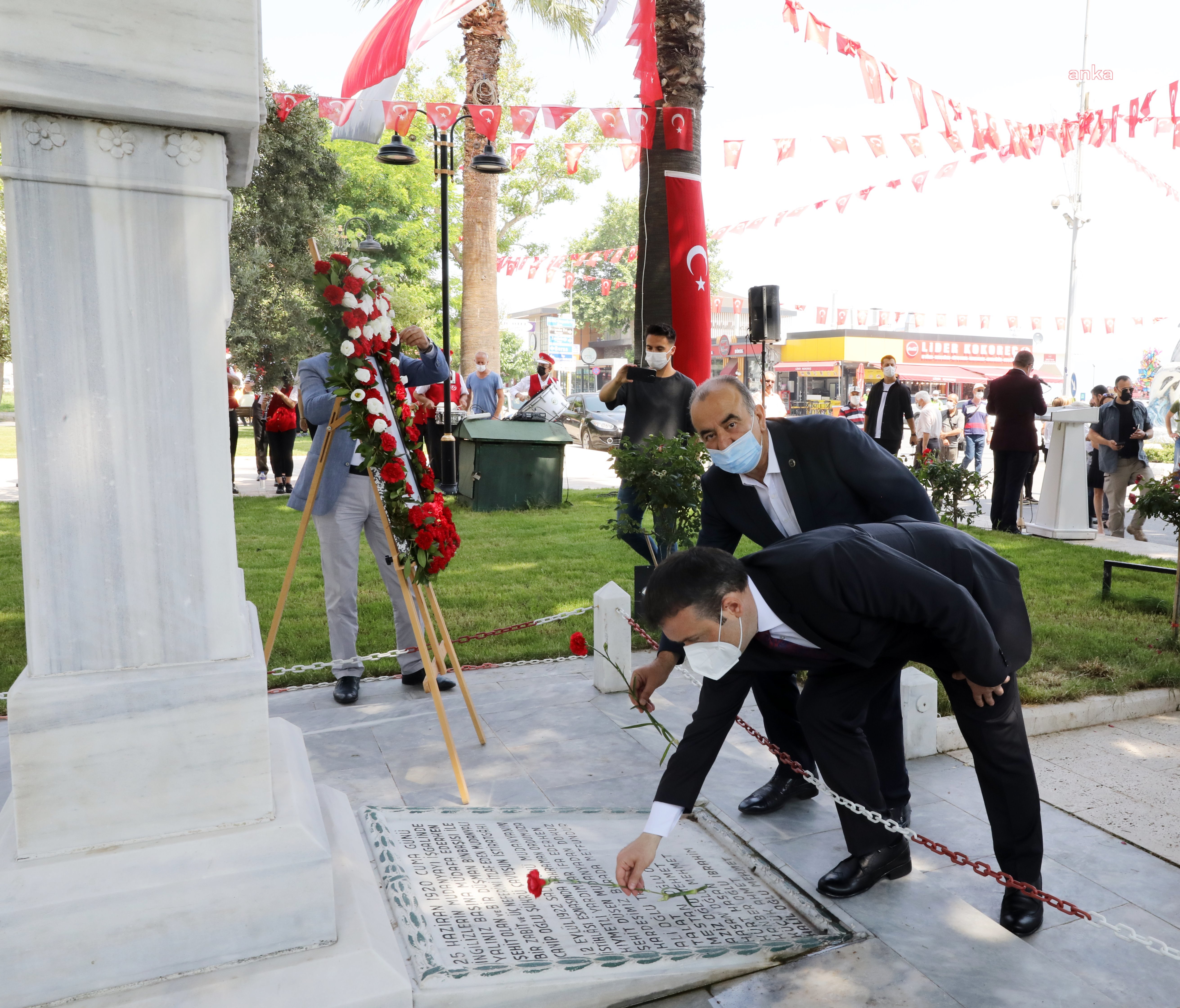 MUDANYALI KAHRAMAN ŞÜKRÜ ÇAVUŞ, TÖRENLE ANILDI