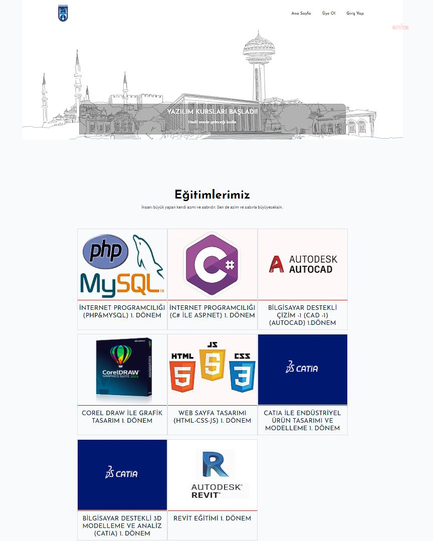 ANKARA BÜYÜKŞEHİR’İN ONLINE YAZILIM EĞİTİMLERİ BAŞLIYOR