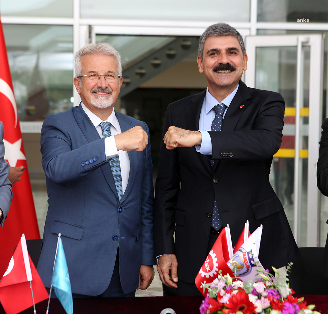 NİLÜFER BELEDİYESİ'NDE TOPLU SÖZLEŞME SEVİNCİ