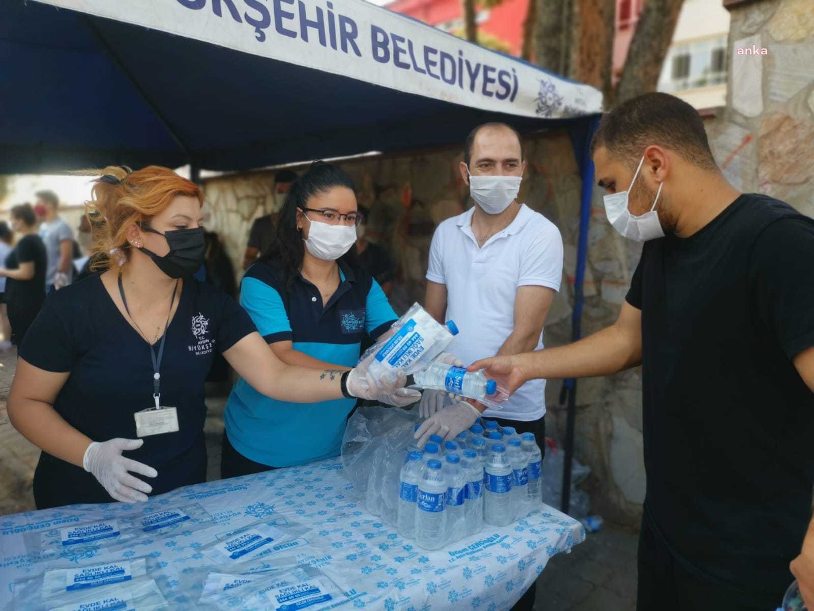 AYDIN BÜYÜKŞEHİR BELEDİYESİ YKS SINAVINA GİREN ÖĞRENCİLERİ UNUTMADI