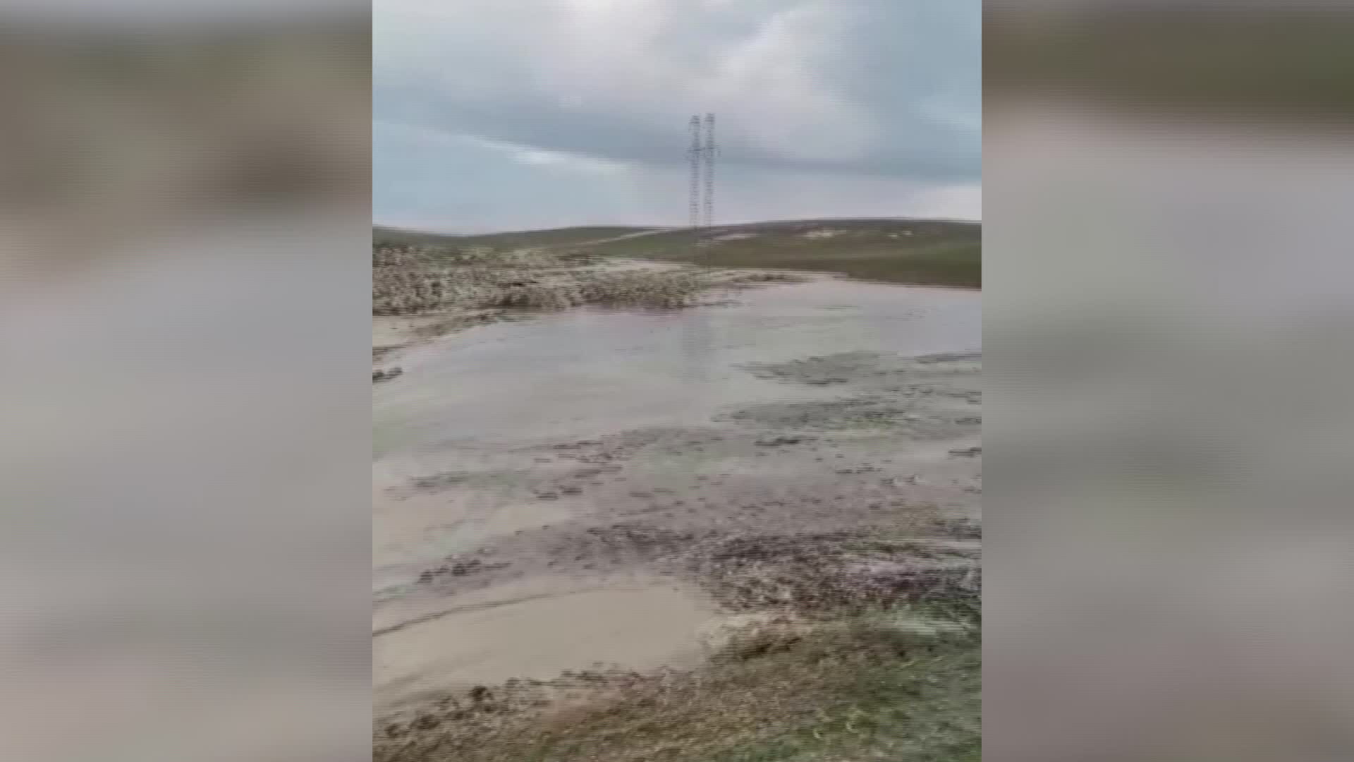KAYSERİ UZUNYAYLA’YI SAĞANAK, DOLU VE SEL VURDU