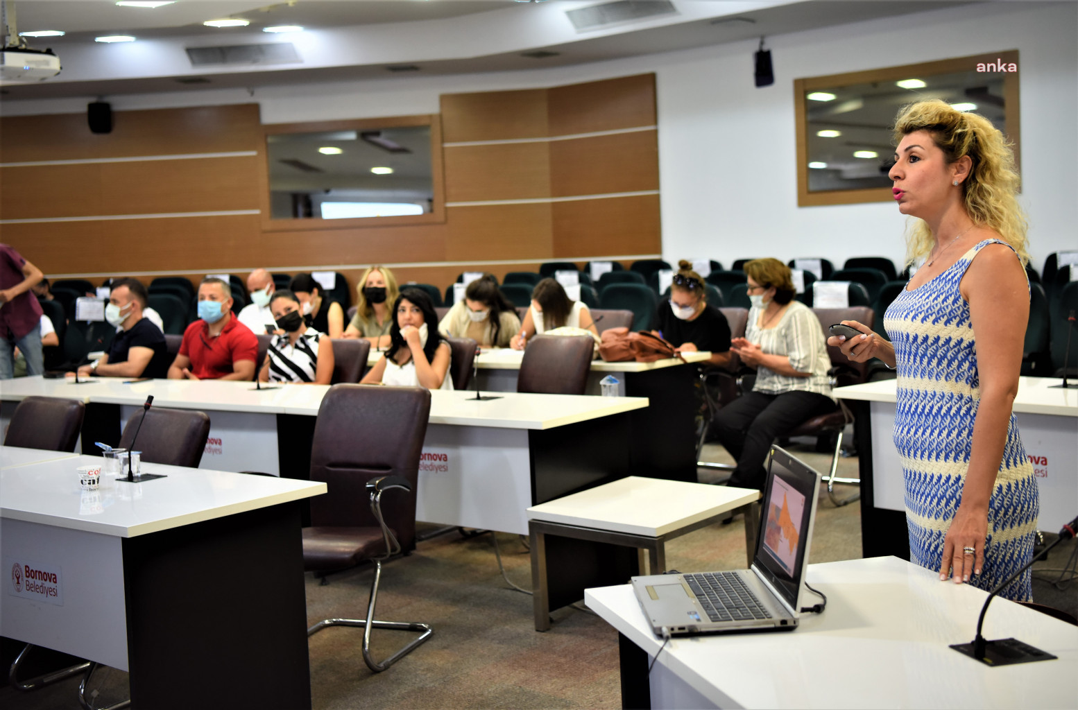 BORNOVA BELEDİYESİ'NDEN ÇALIŞANLARINA AFET EĞİTİMİ