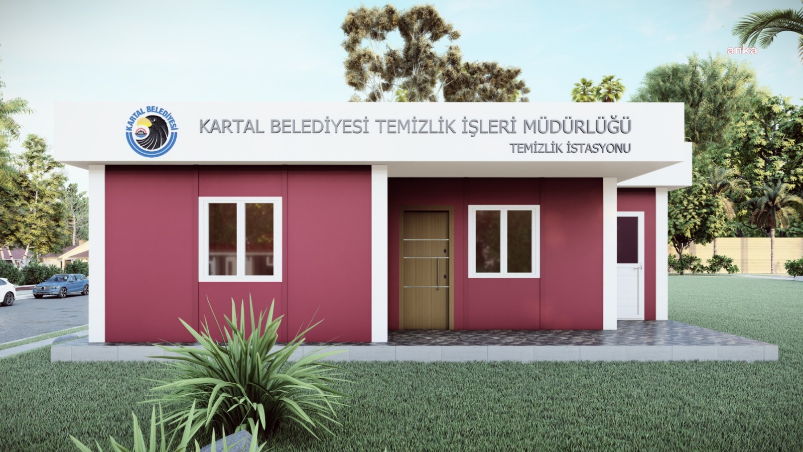 KARTAL BELEDİYESİ'NDEN TEMİZLİK İŞLERİ PERSONELİNE ÇAĞDAŞ TEMİZLİK İSTASYONU