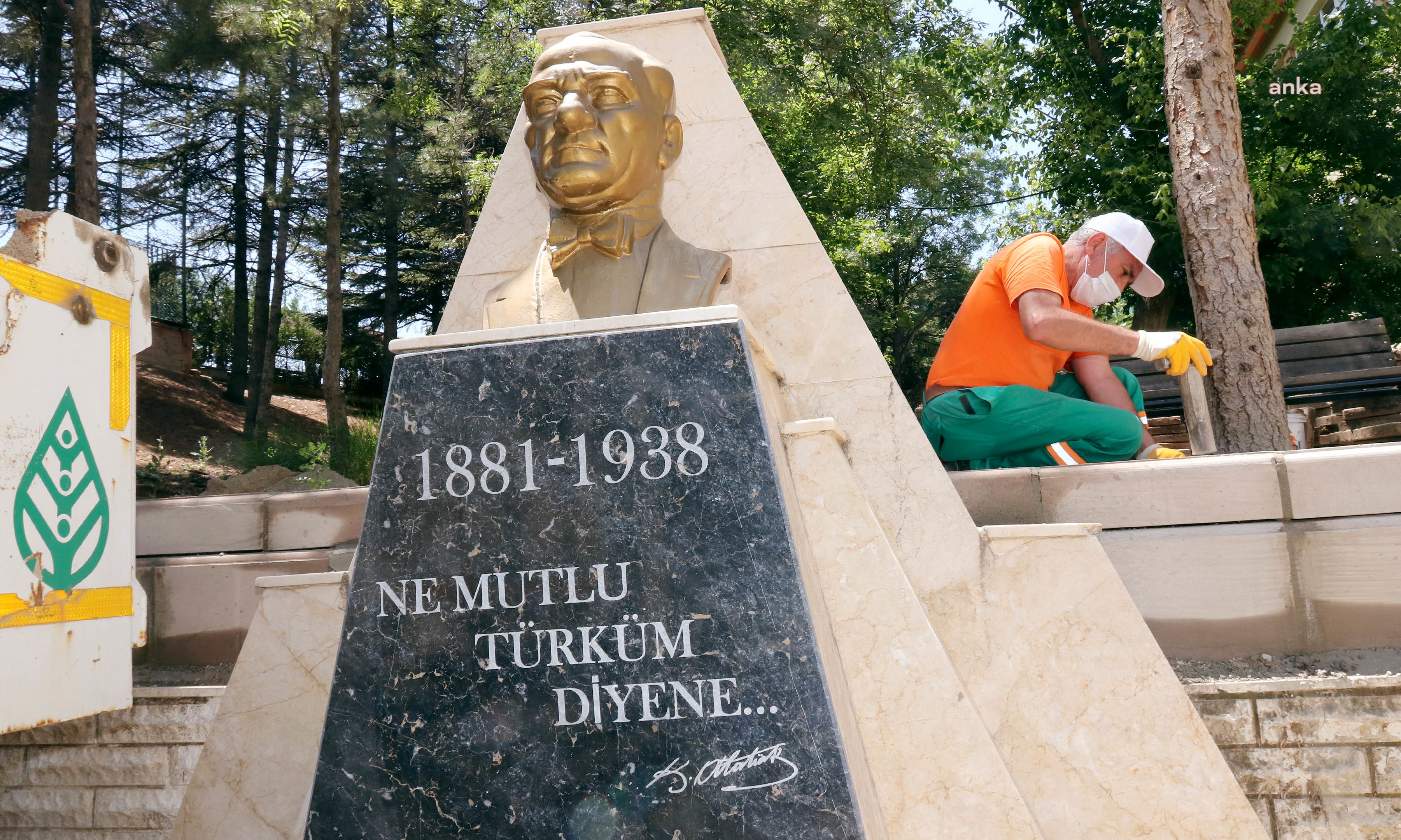 ÇANKAYA BELEDİYESİ'NDEN OKULLARA ÇEVRE DÜZENLEMESİ