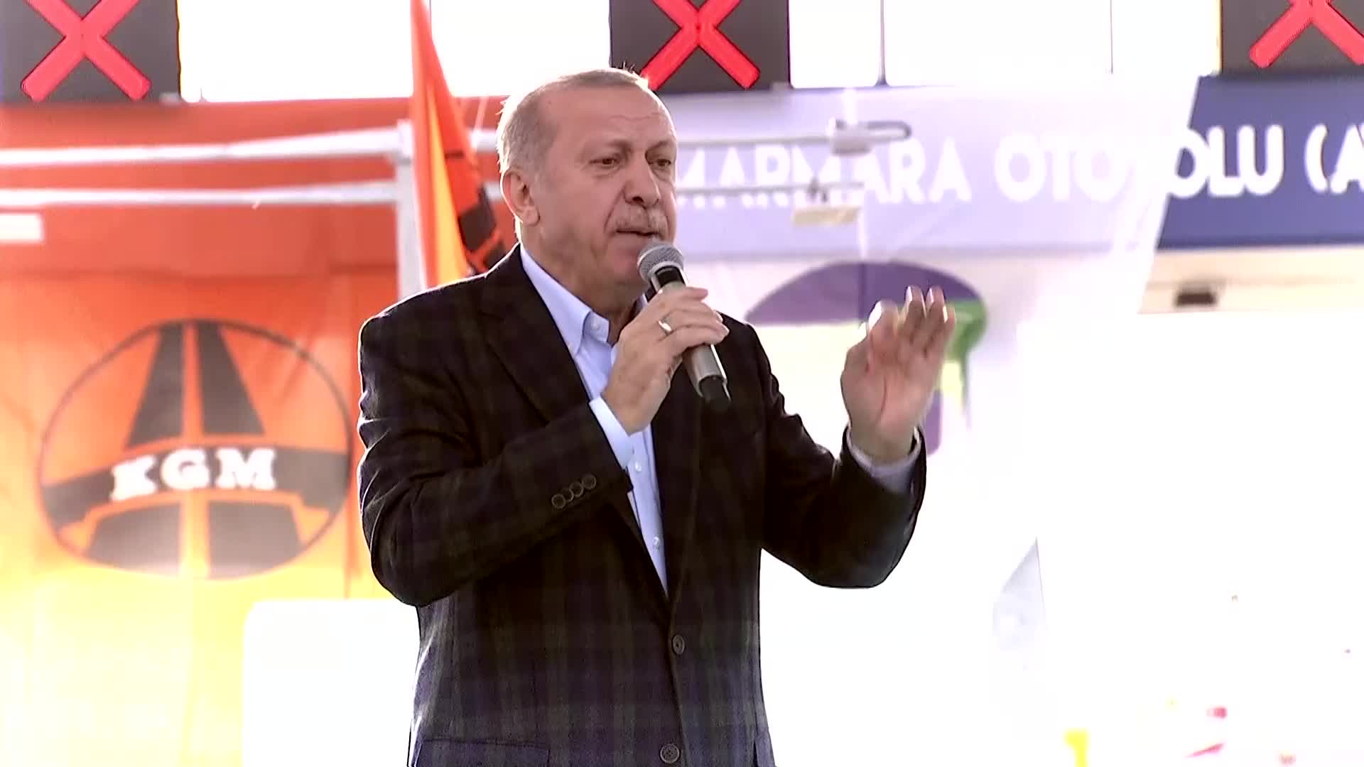 ERDOĞAN: KANAL İSTANBUL'U ÜLKEMİZE KAZANDIRMAKTA KARARLIYIZ
