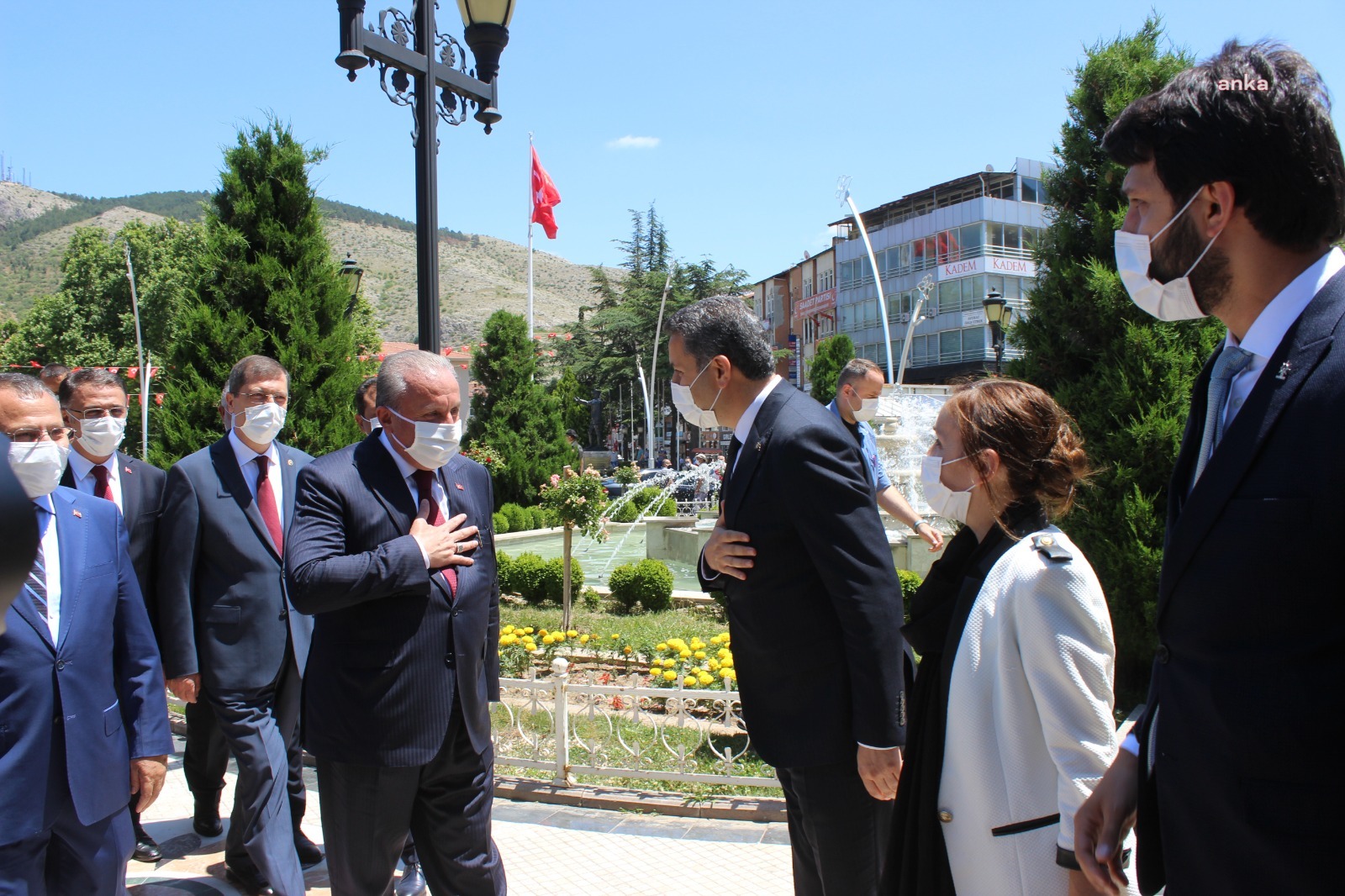 TBMM BAŞKANI ŞENTOP: “TARTIŞMA VARSA BU ANAYASA TARTIŞMASIDIR"