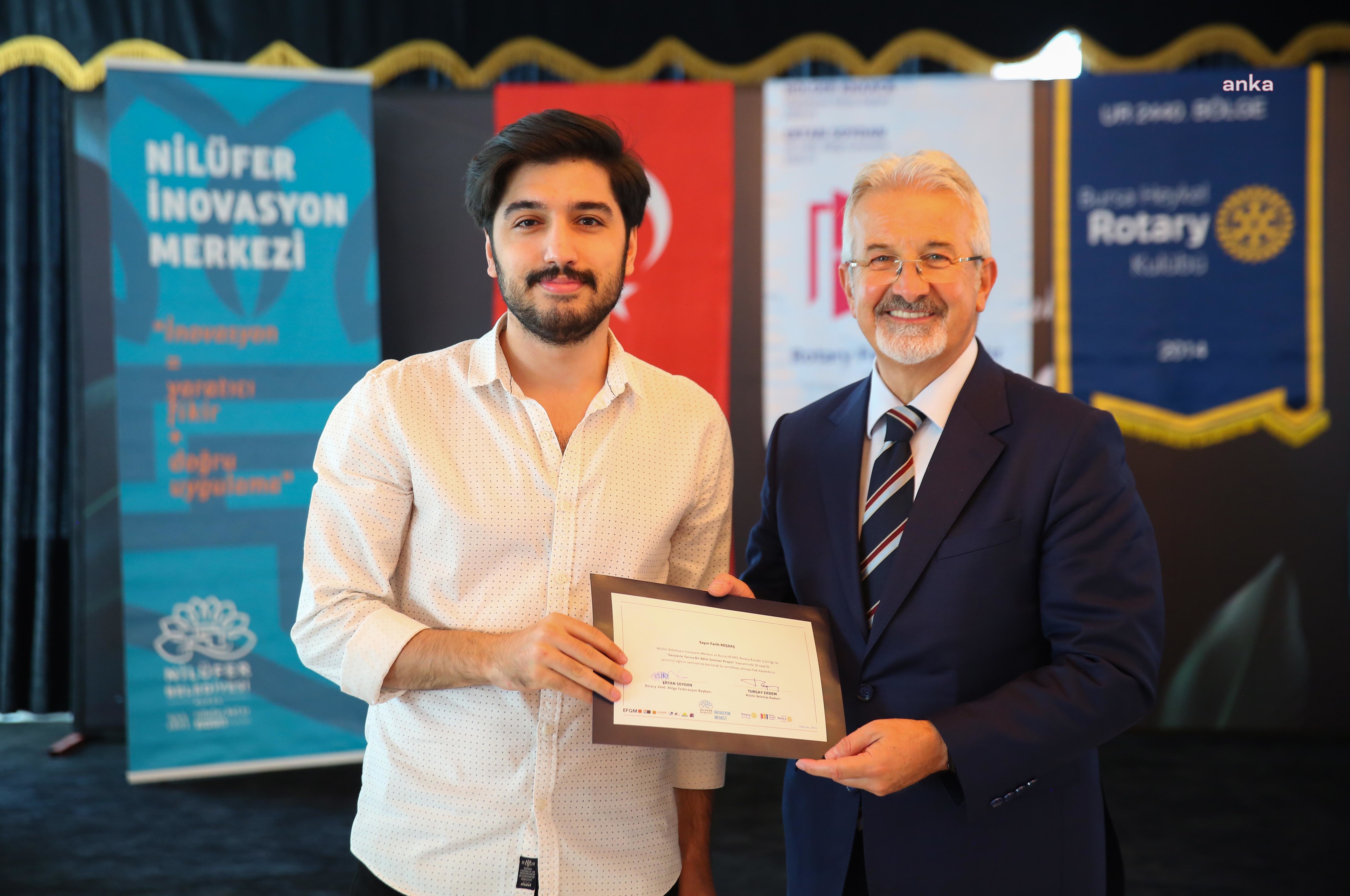 NİLÜFER BELEDİYESİ'NDEN "GENÇLERLE YARINA BİR ADIM"