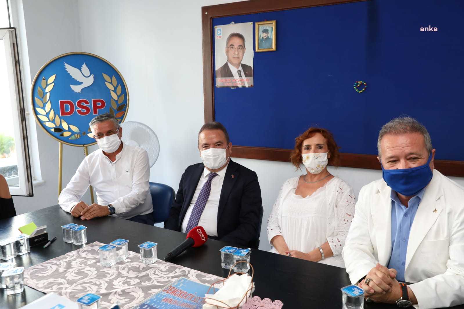MUHİTTİN BÖCEK, SİYASİ PARTİ ZİYARETLERİNİ SÜRDÜRÜYOR