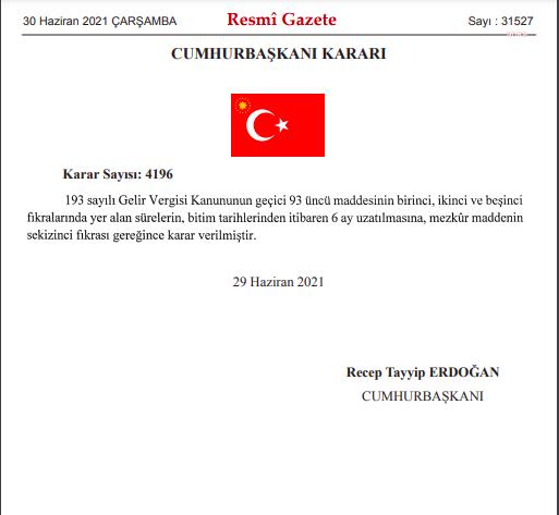 VARLIK BARIŞI'NDA SÜRE 6 AY DAHA UZATILDI
