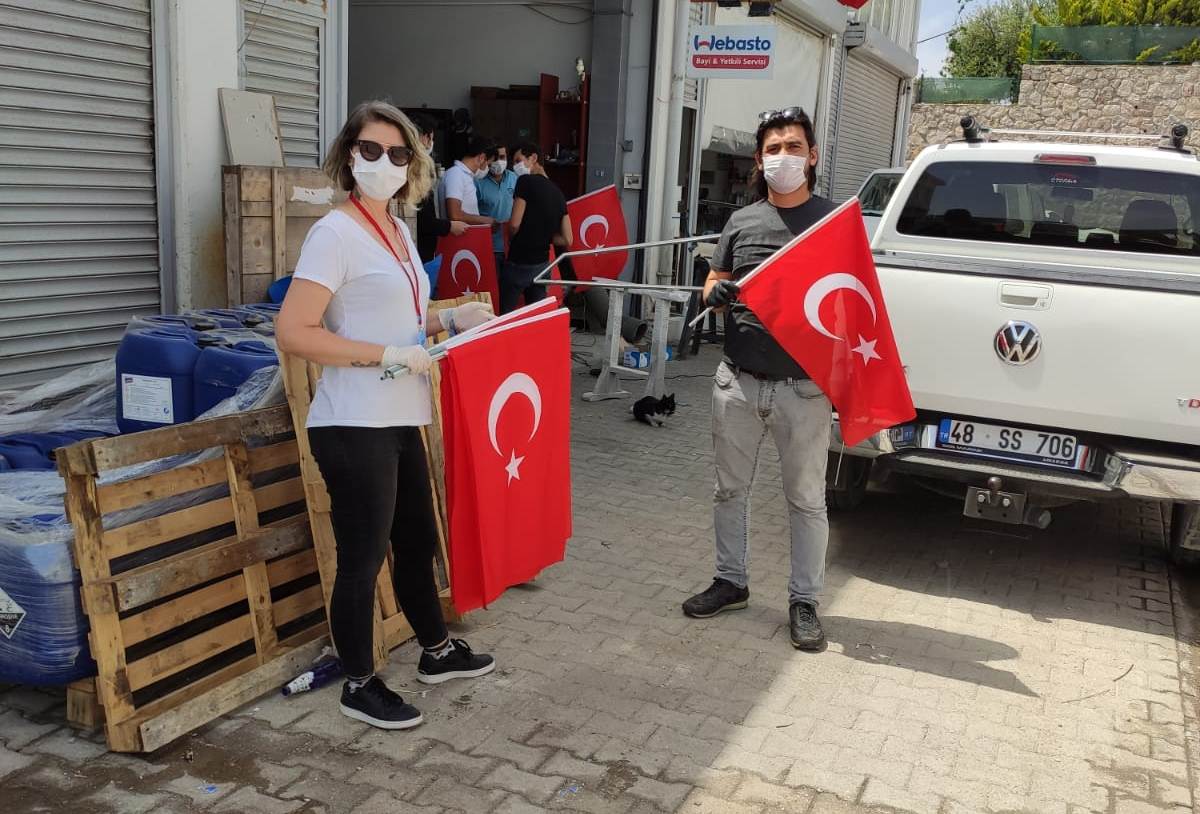 BODRUM, 23 NİSAN’DA BAYRAKLARLA DONANACAK