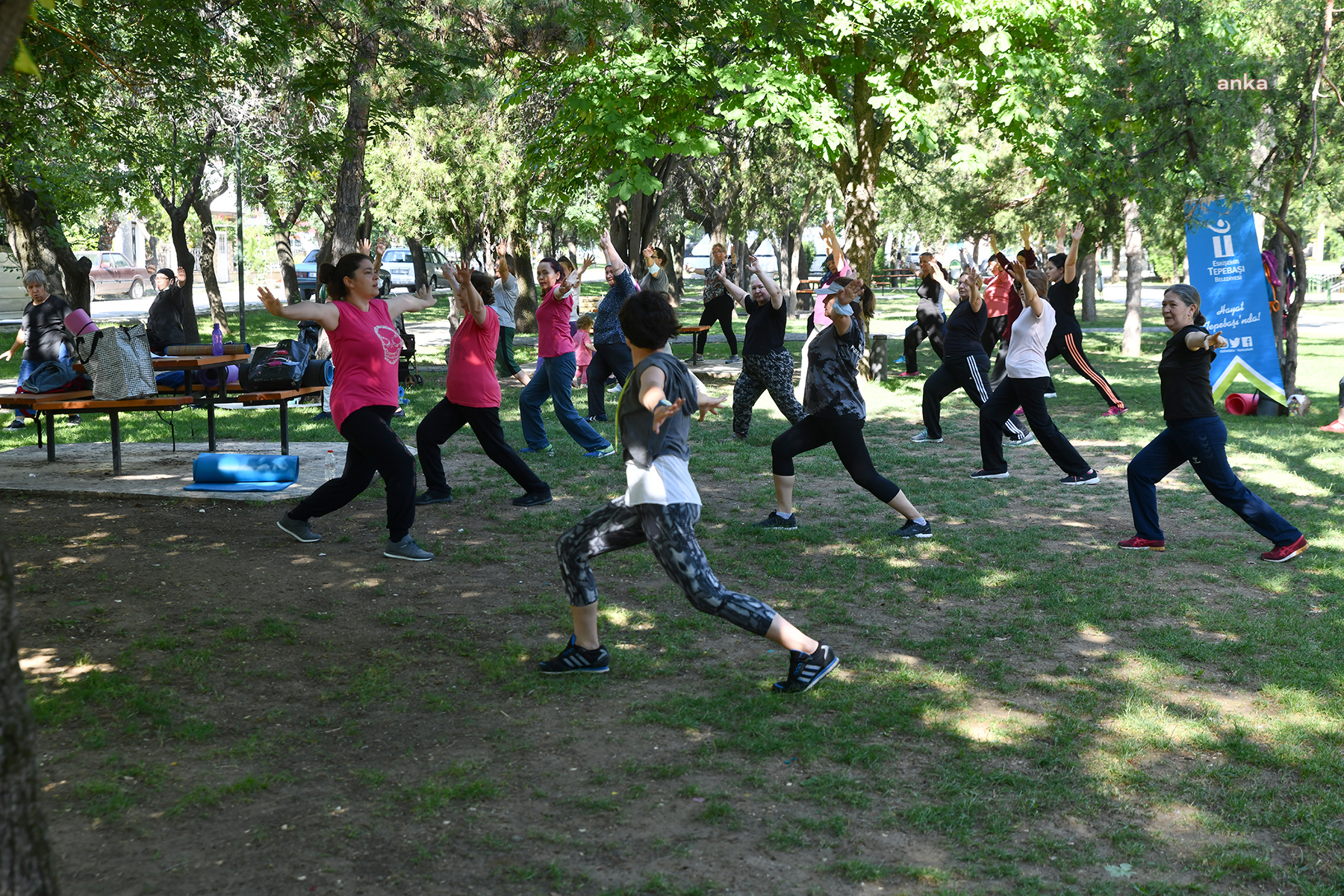 AÇIK HAVADA SPOR KEYFİ TEPEBAŞI'NDA