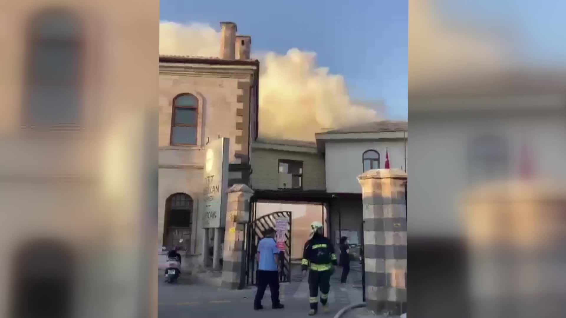 GAZİANTEP’TE HASTANEDE YANGIN ÇIKTI, 46 HASTA TAHLİYE EDİLDİ