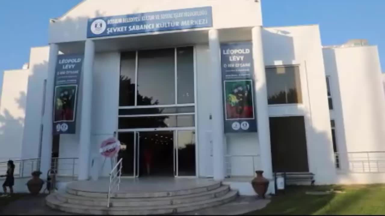 FRANSIZ RESSAM LEOPOLD LEVY'NİN RESİM SERGİSİ BODRUM'DA SANATSEVERLERLE BULUŞTU